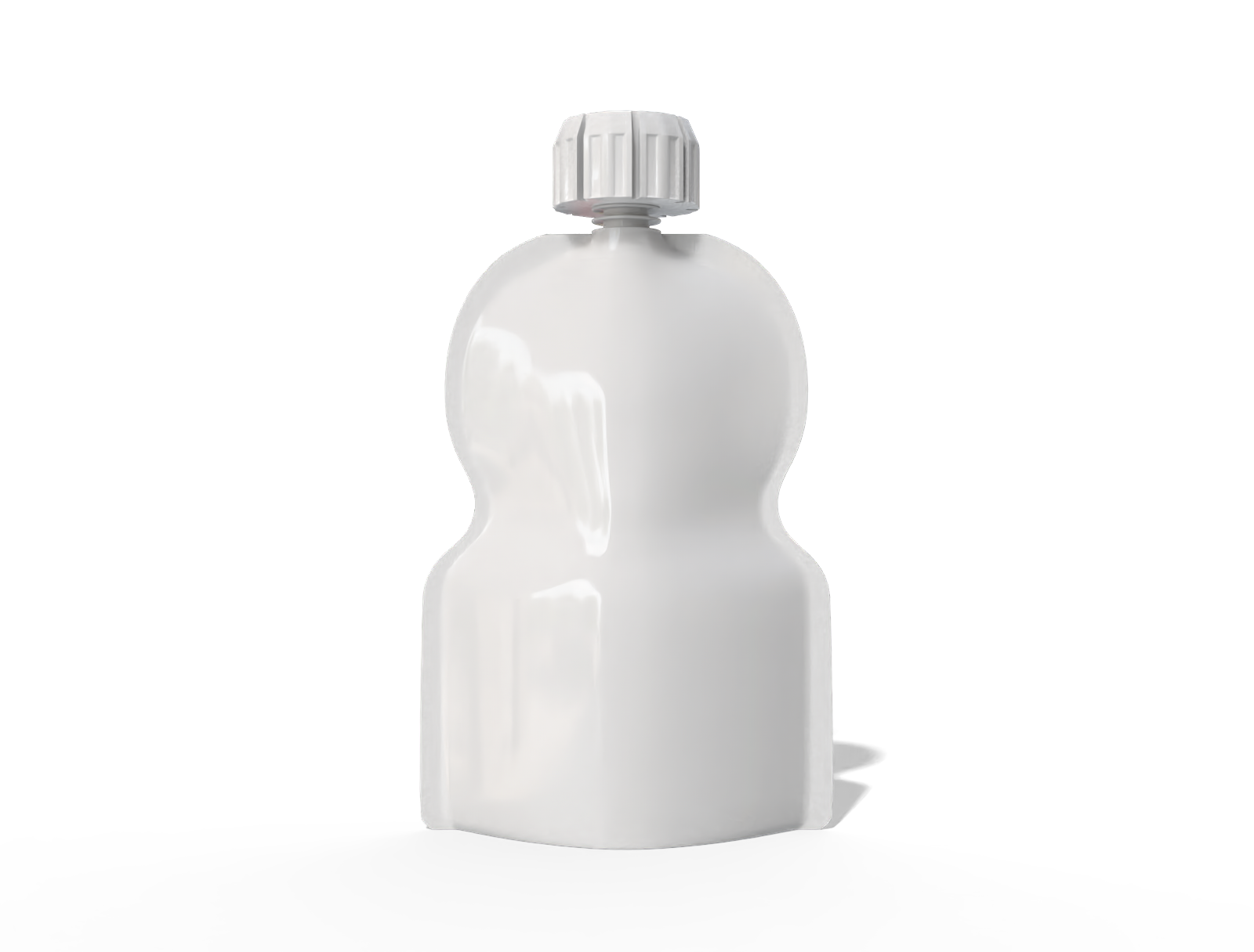 9 × 15 spout drink pouch — Glossy plastic