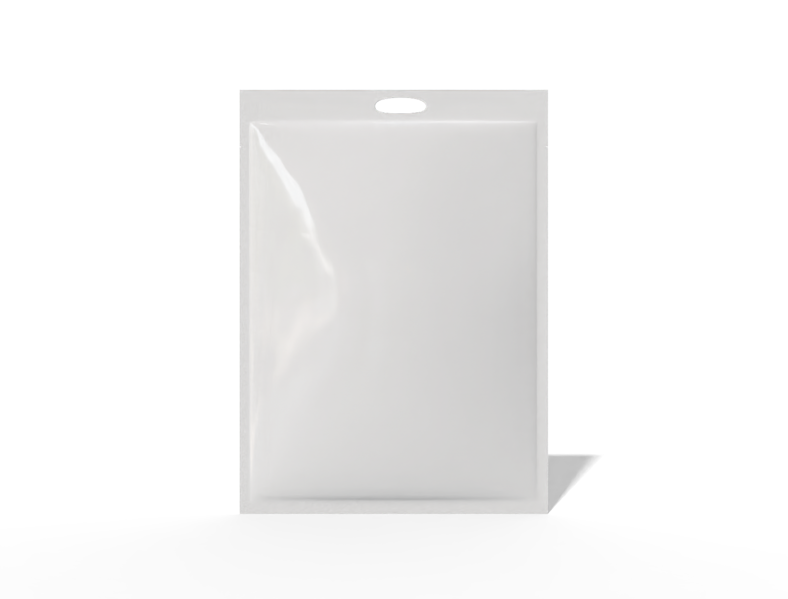 36 × 50 three-side seal food sachet — Glossy plastic