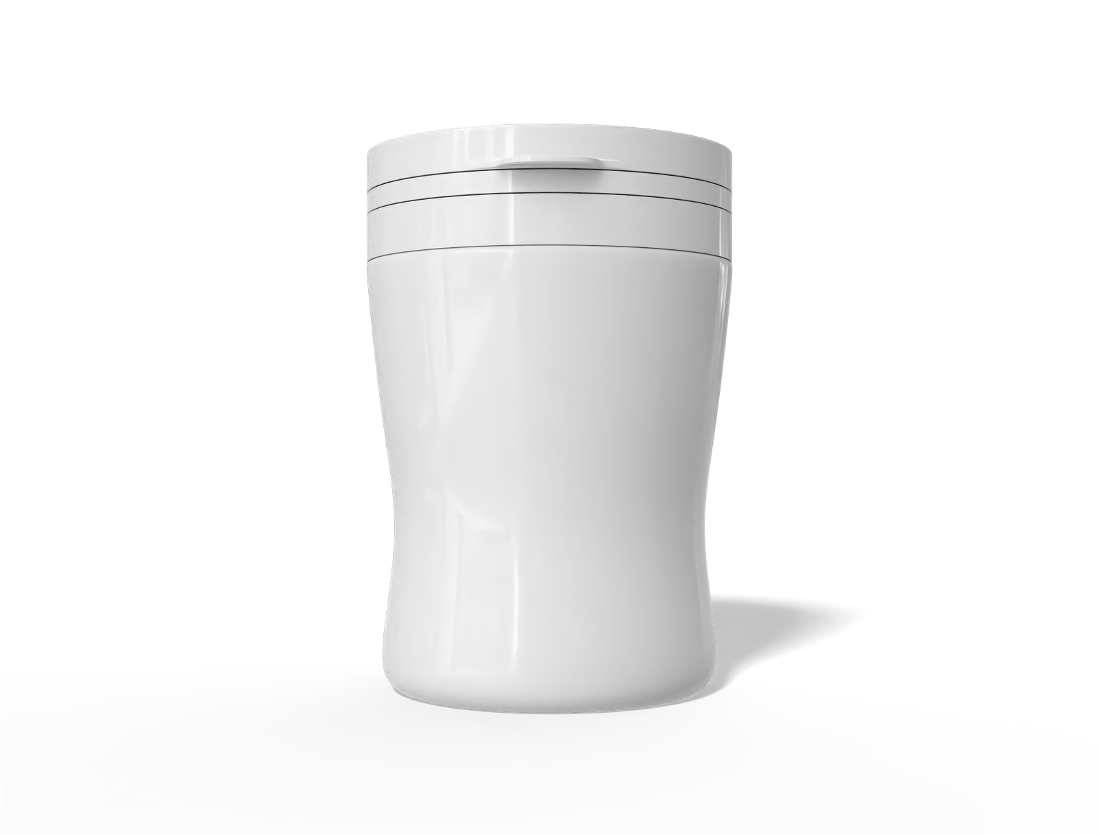 Chewing gum bottle — Glossy plastic