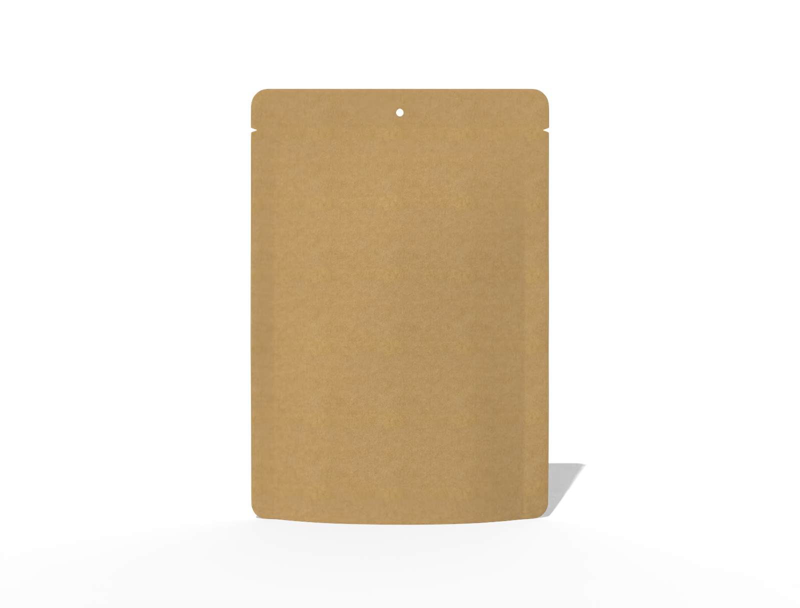 16 × 23 kraft paper stand-up food pouch — Kraft paper