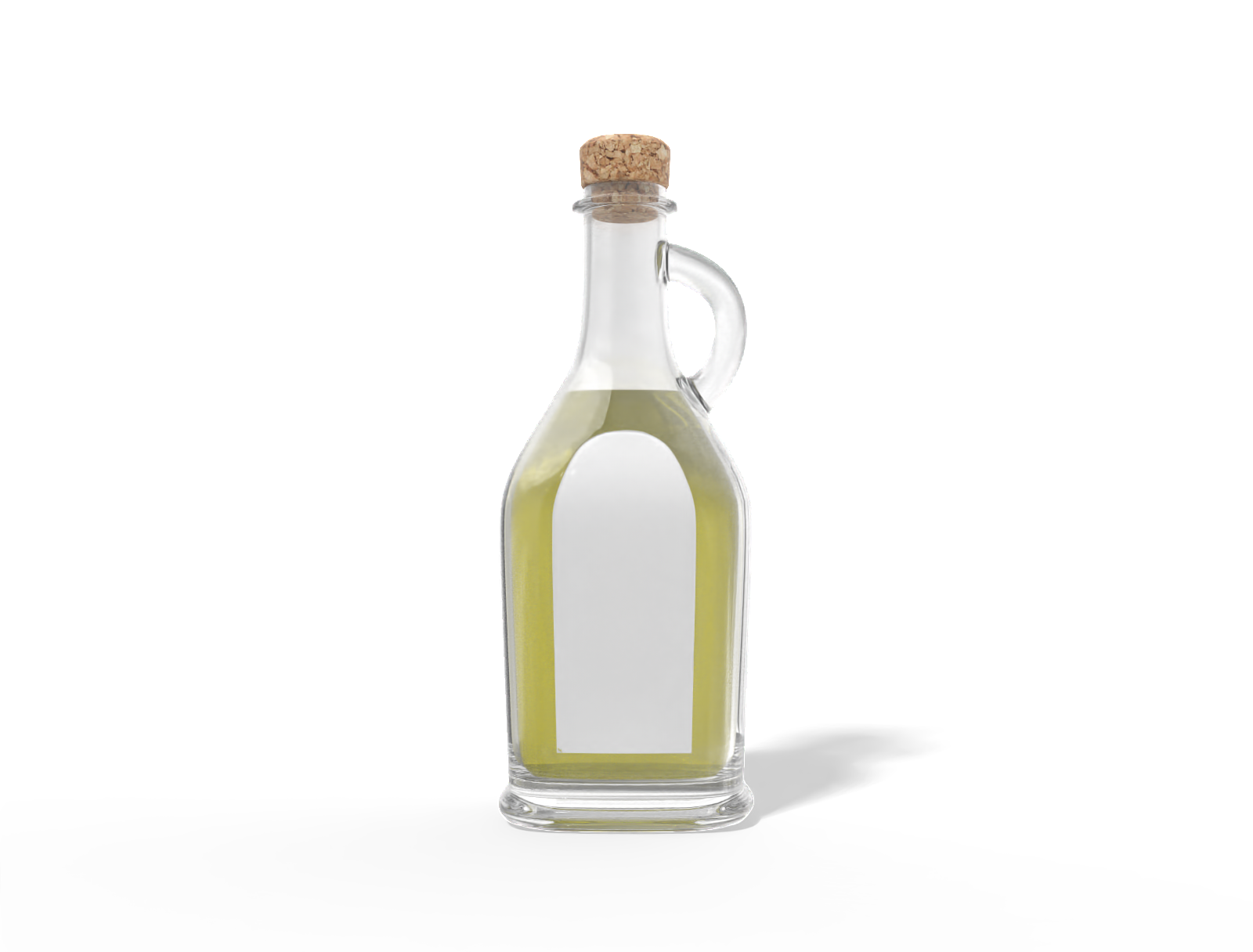 500ml olive oil bottle — Glossy glass