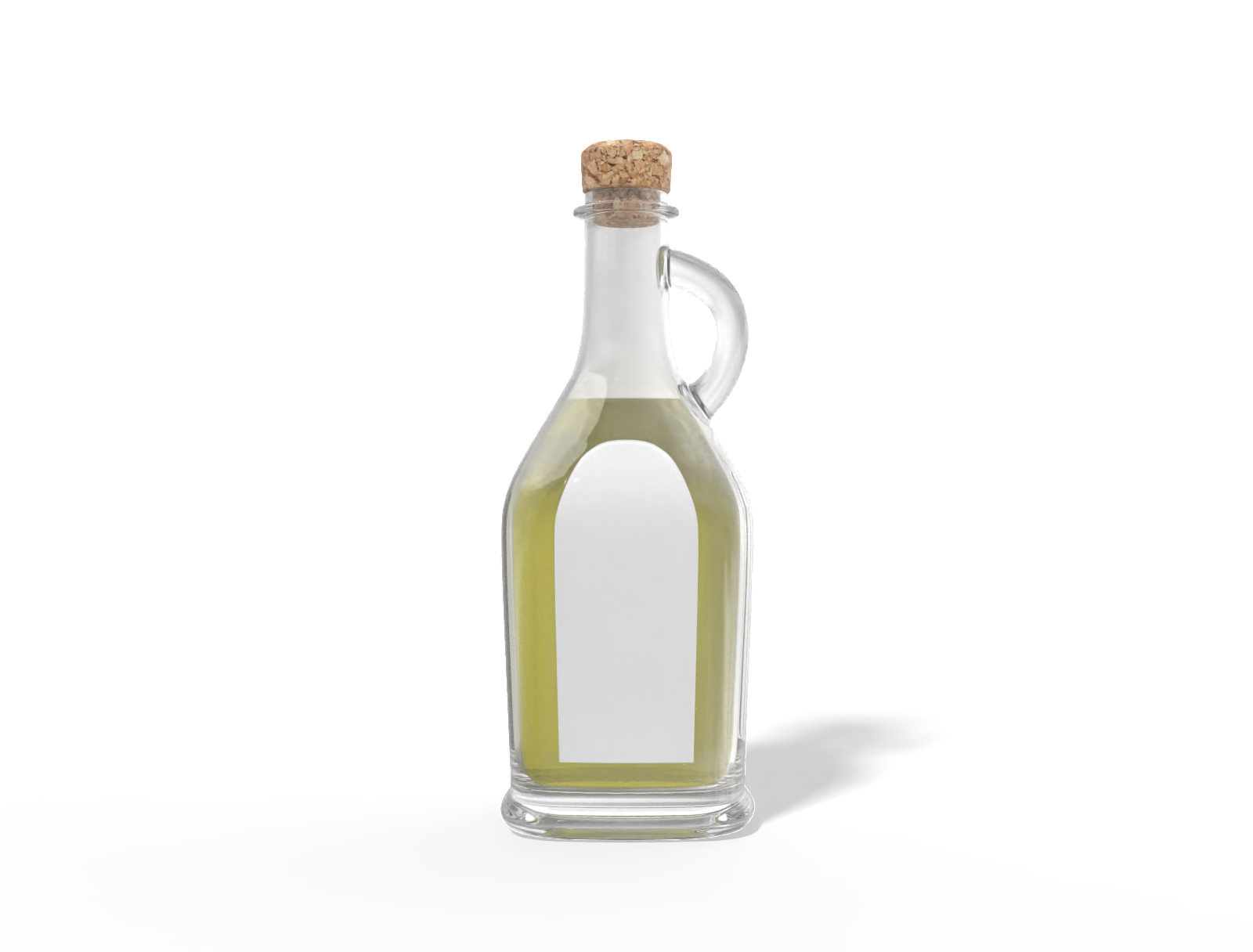 250ml olive oil bottle — Glossy glass