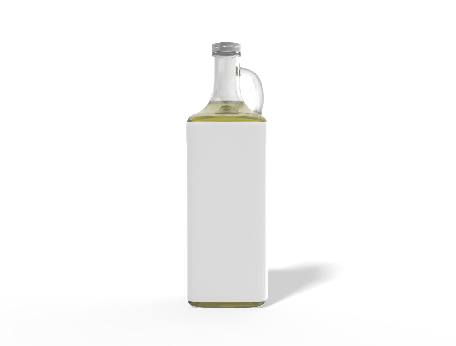 750ml olive oil bottle — Glossy glass