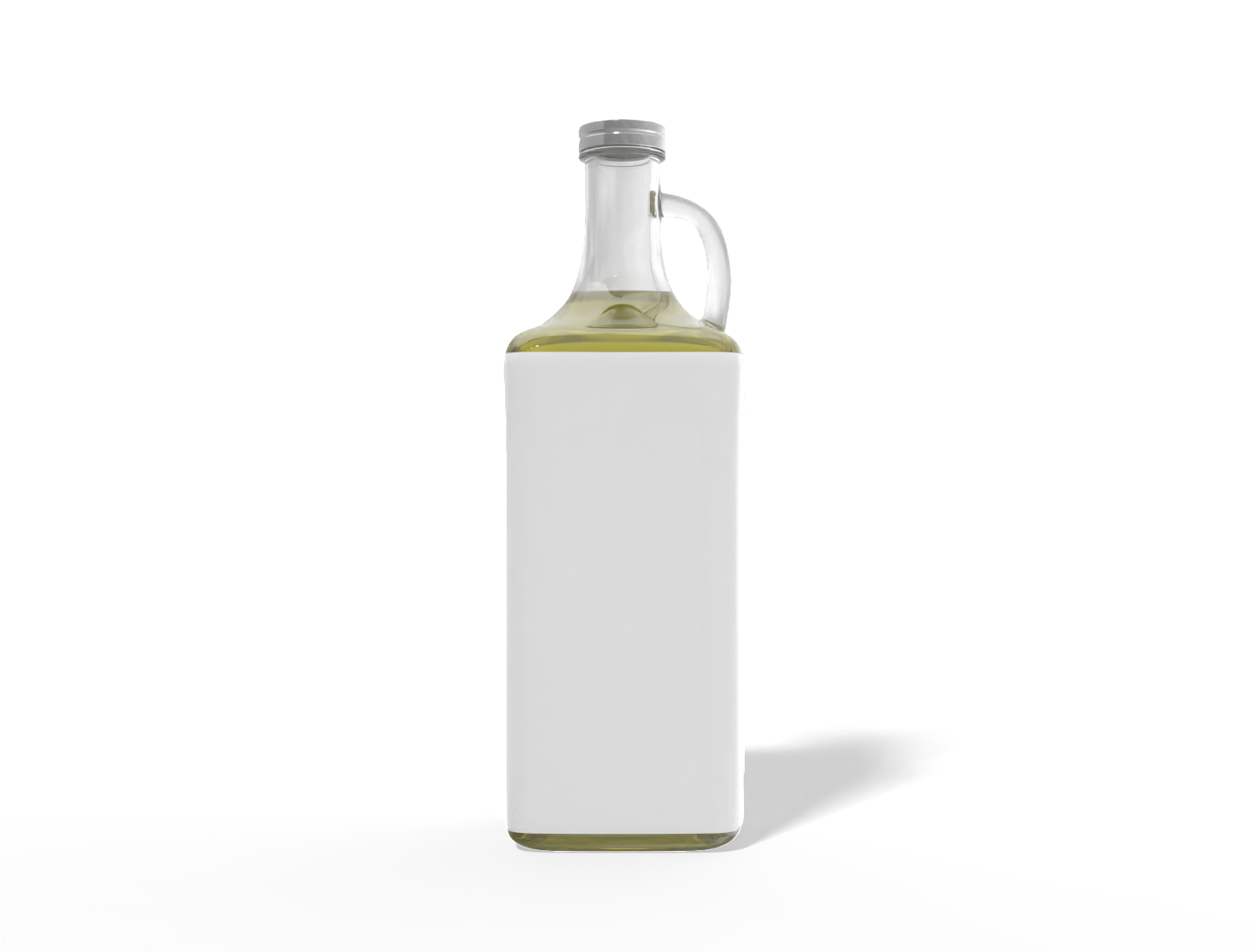 500ml olive oil bottle — Glossy glass