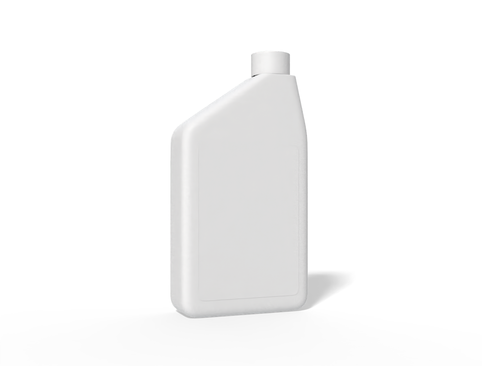 1L oil bottle — Matte plastic