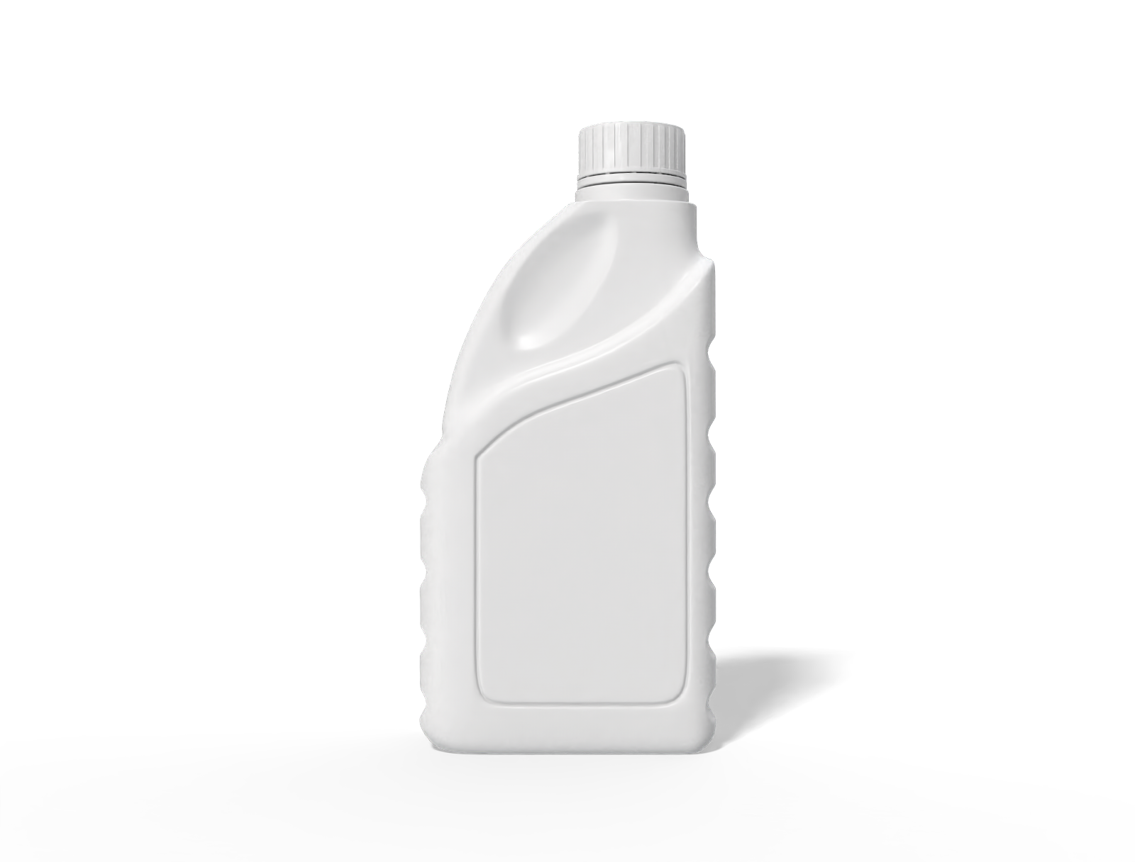 1L oil bottle — Matte plastic