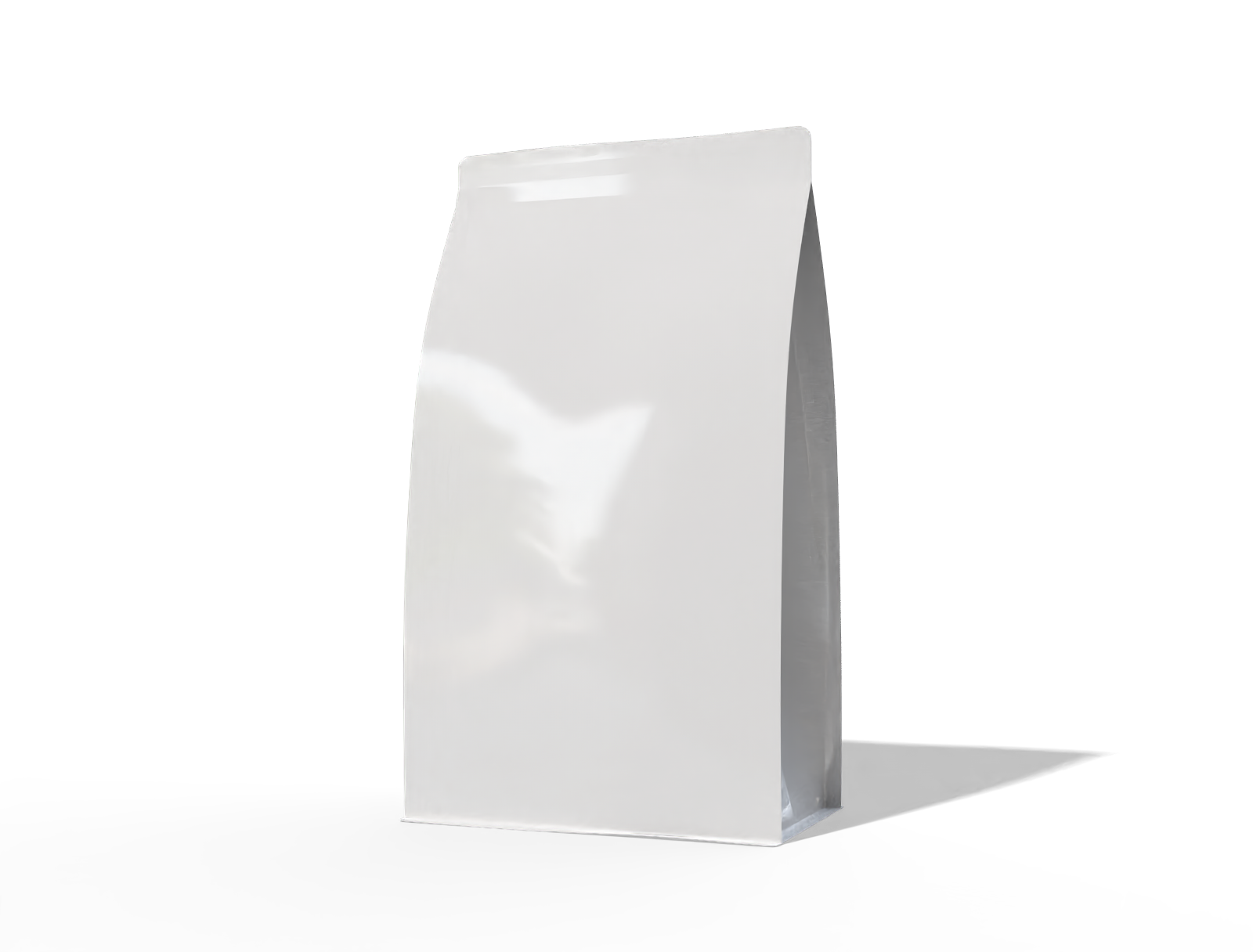 9 × 6 × 15 eight-side seal cake pouch — Glossy plastic