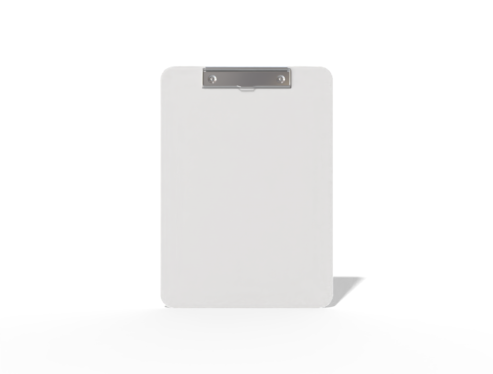 Clipboard — Matte plastic
