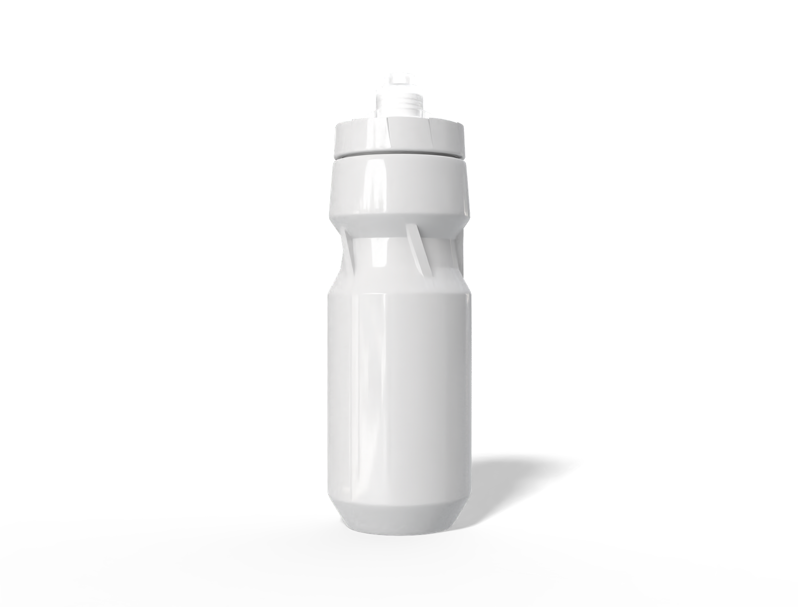 Water bottle — Glossy plastic