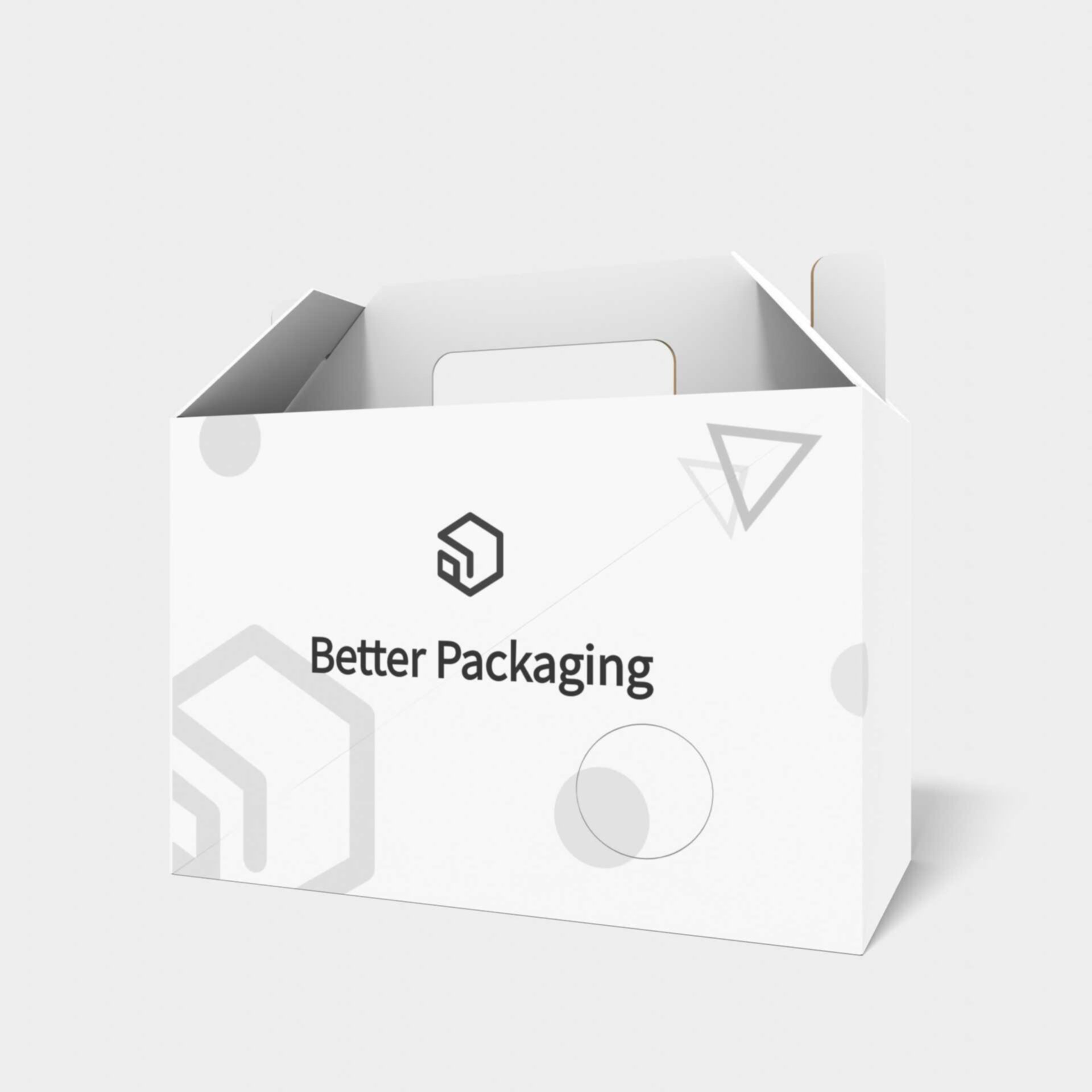 Tuck end box variations positive button bottom paper — Corrugated board
