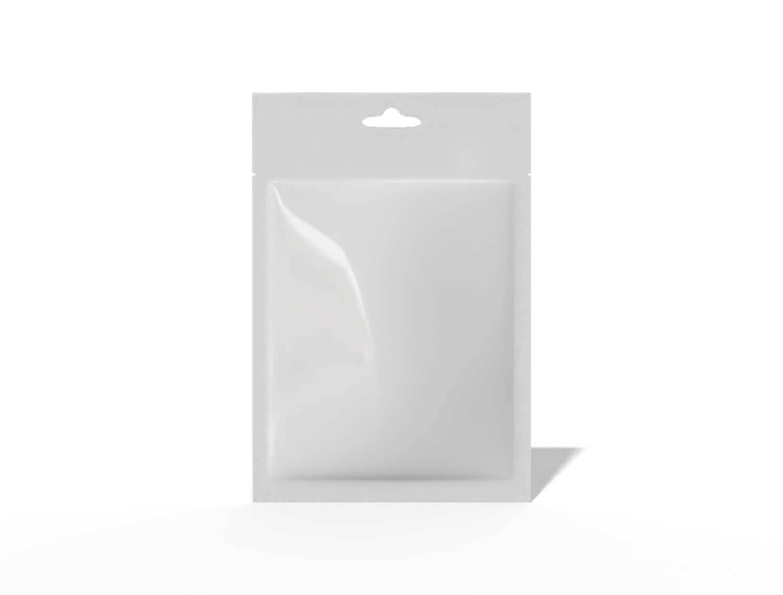 17 × 25 three-side seal food sachet — Glossy plastic