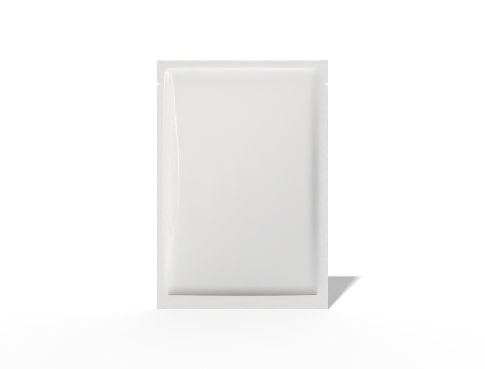 9 × 13 three-side seal food sachet — Glossy plastic