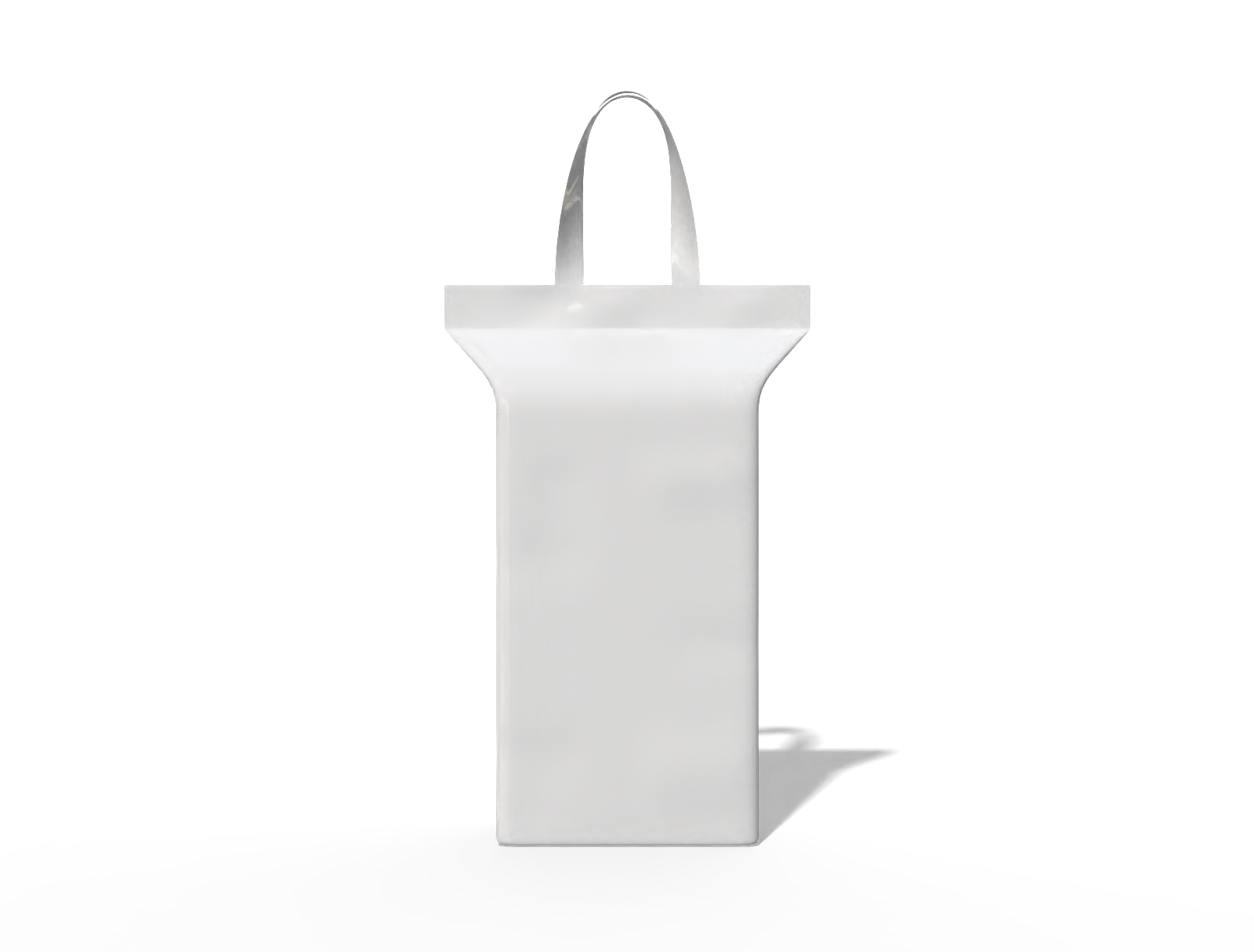 33 × 12 × 67 daily necessities pouch with handle — Glossy plastic