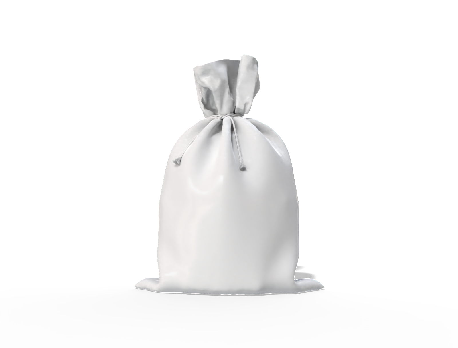 35 × 22 × 43 gift plastic rope bag — Glossy plastic