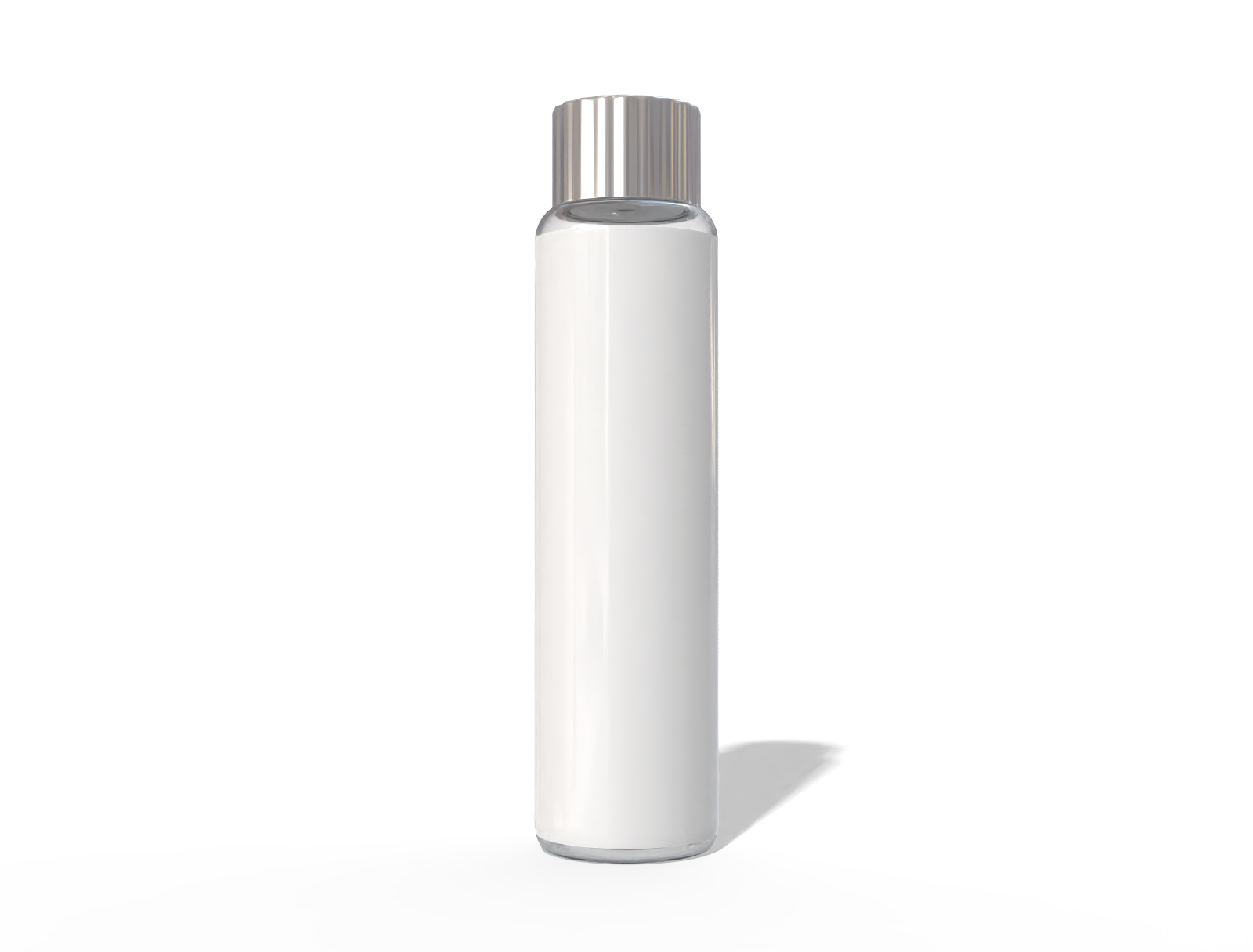 100 ml glass cosmetic bottle — Glossy glass