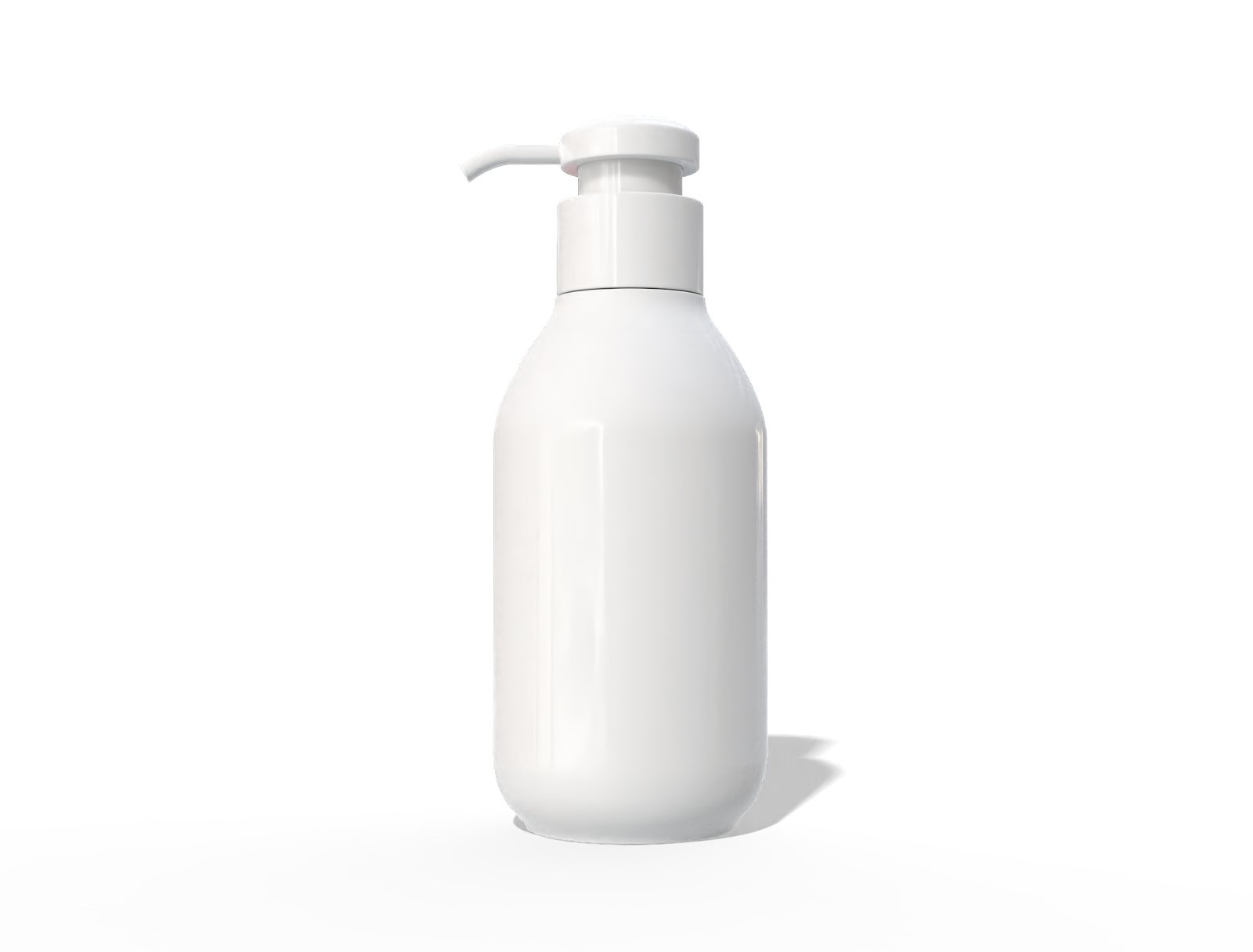 500 ml plastic cleaning pump bottle — Glossy plastic