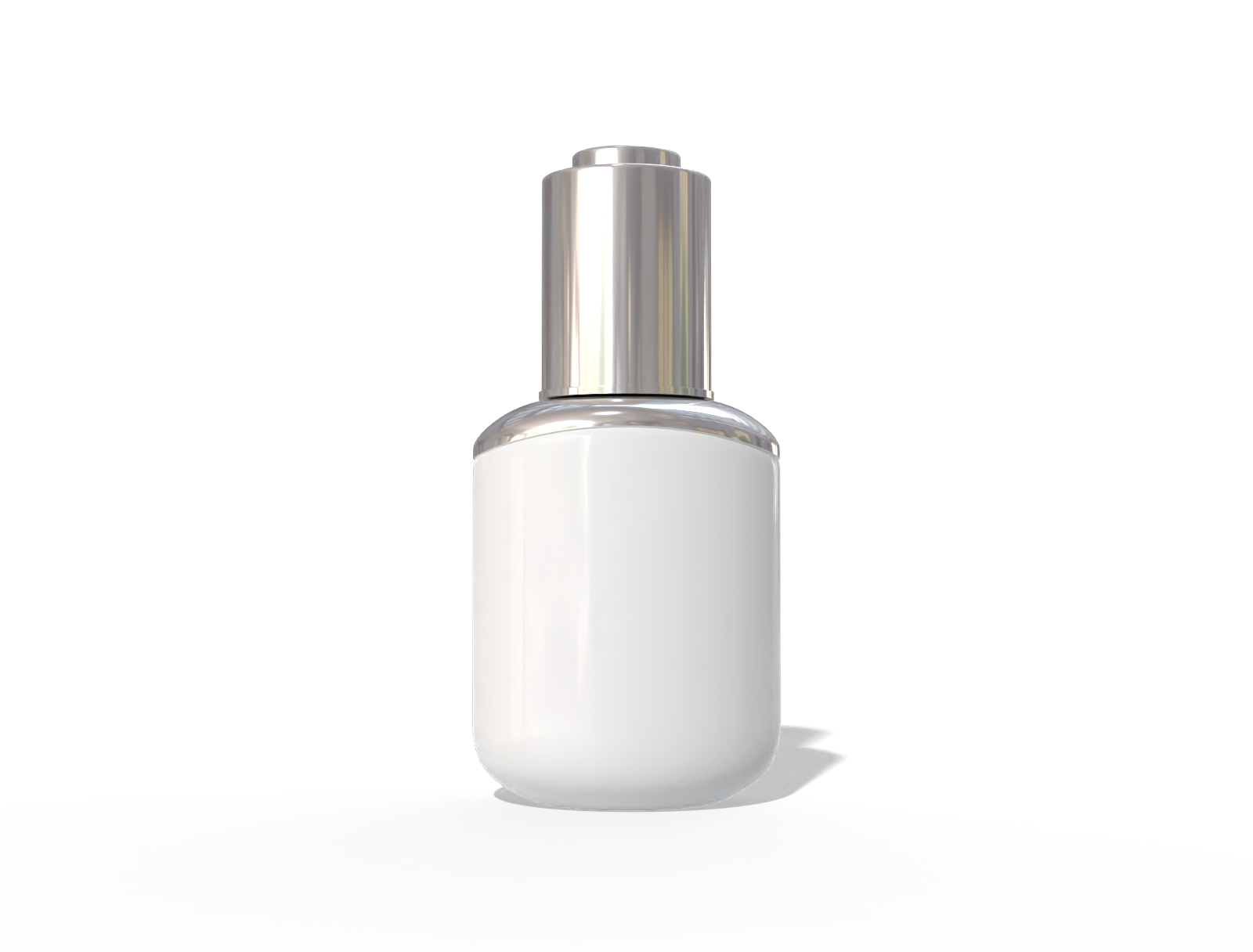 Serum dropper bottle — Glossy glass