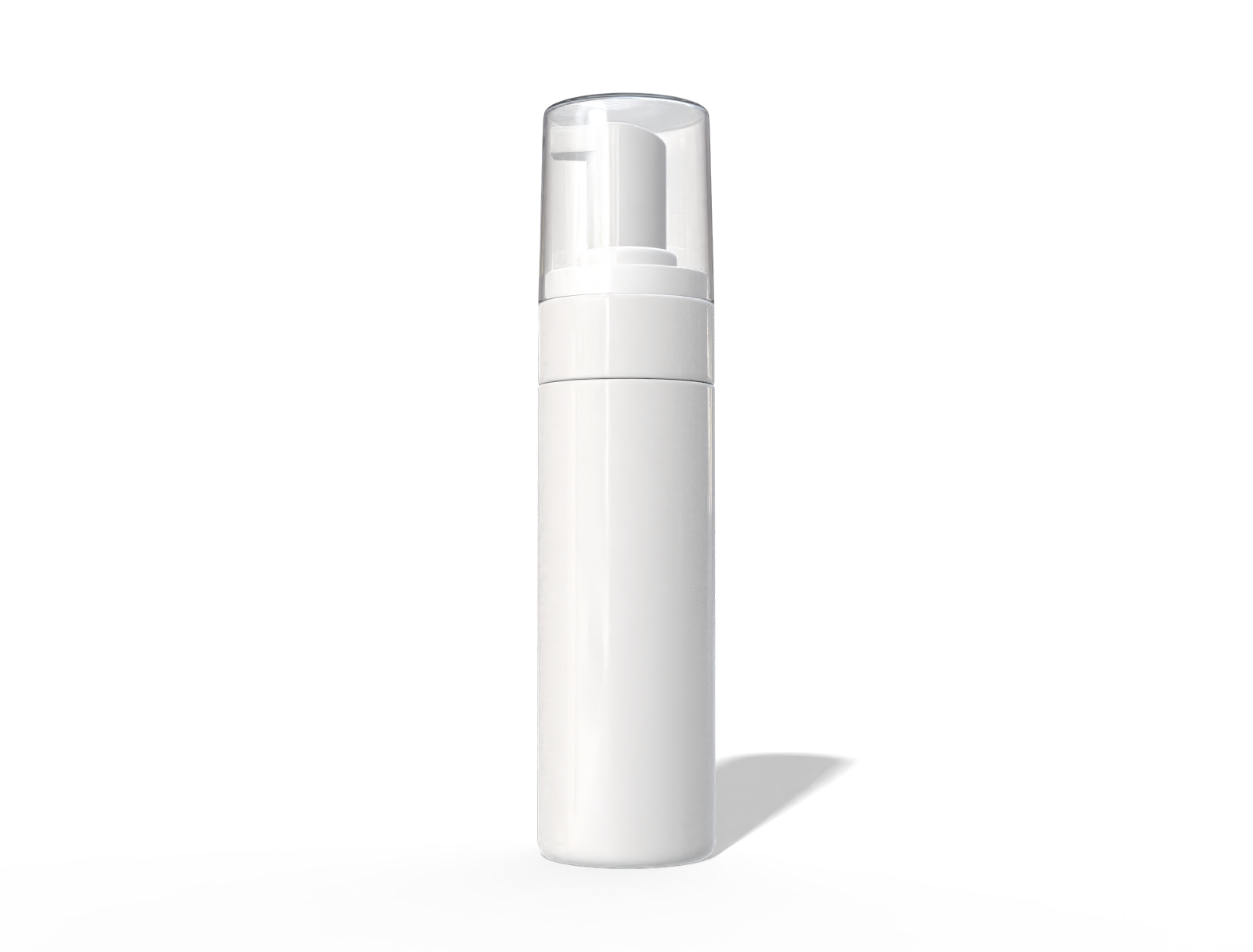 200 ml plastic foam pump bottle — Glossy plastic
