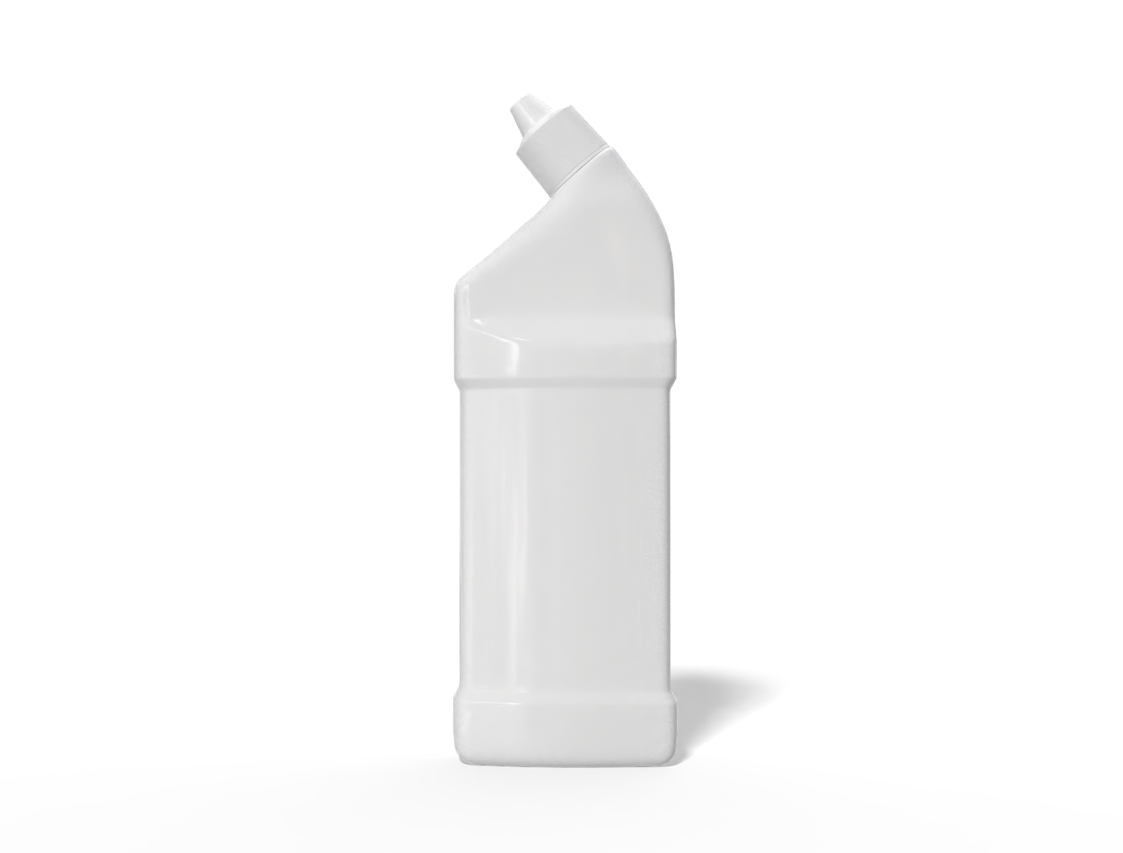 500 ml plastic laundry liquid bottle — Glossy plastic