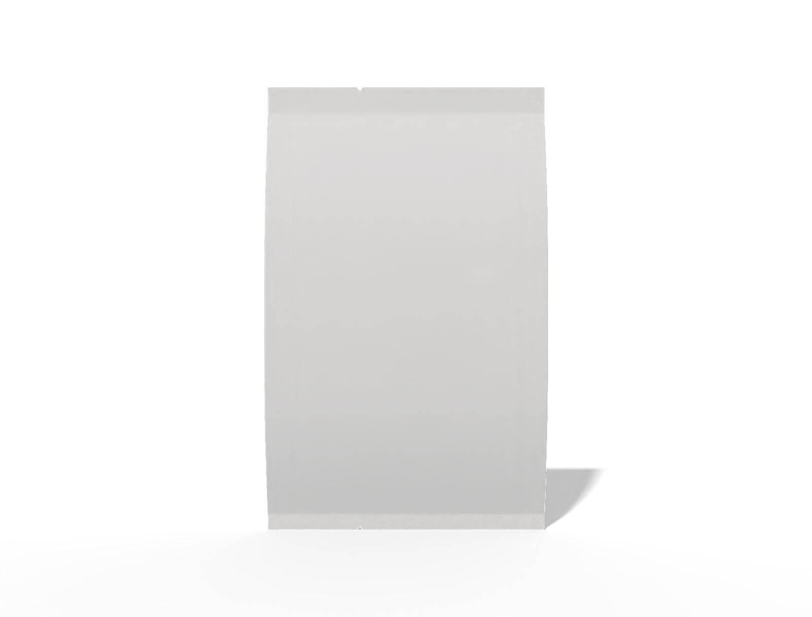 11 × 3 × 17 four-side seal food sachet — Glossy plastic