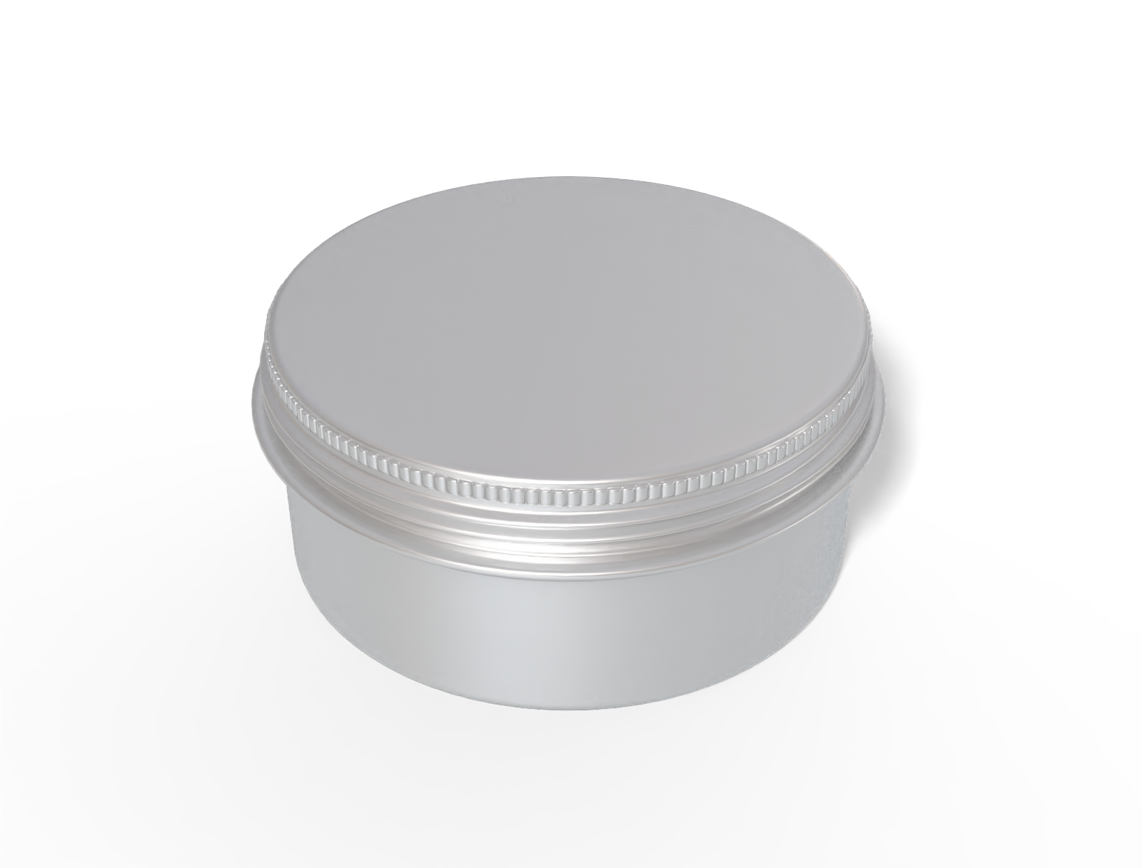 Small tin can — Matte metal
