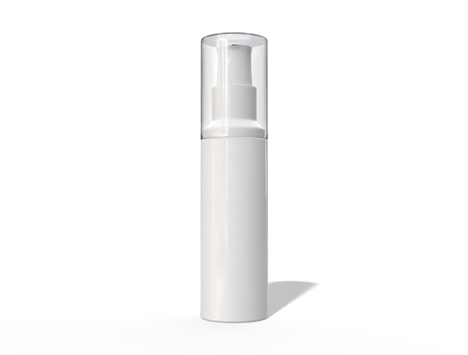200 ml plastic lotion pump bottle — Glossy plastic
