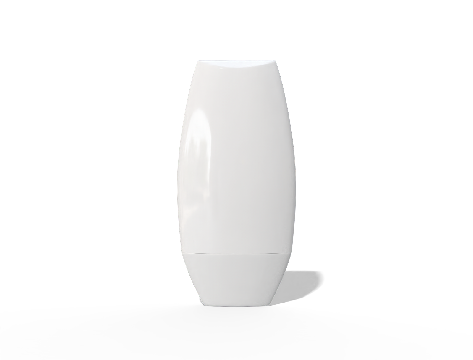 60 ml plastic sunscreen tube — Glossy plastic