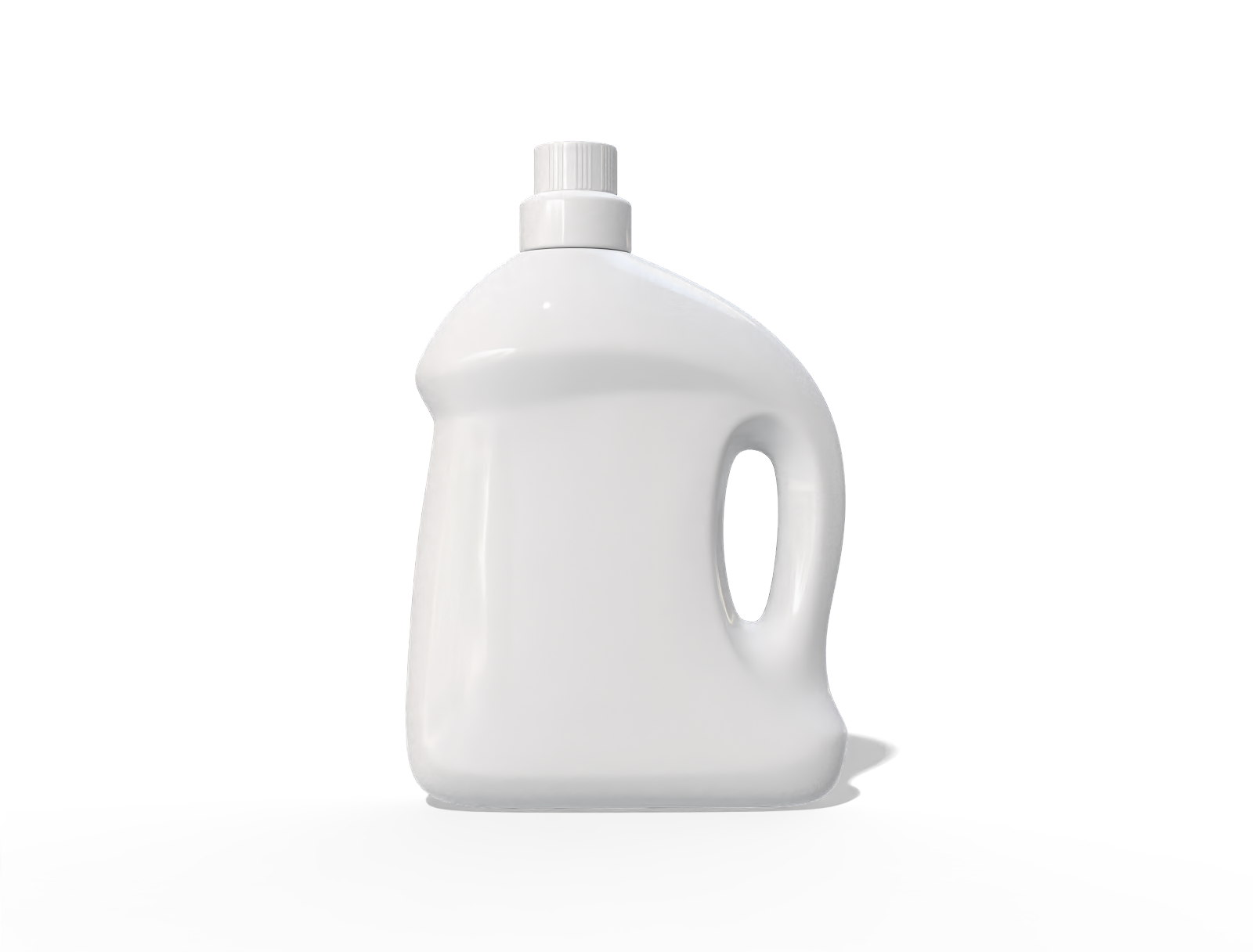 500 ml plastic laundry liquid — Glossy plastic