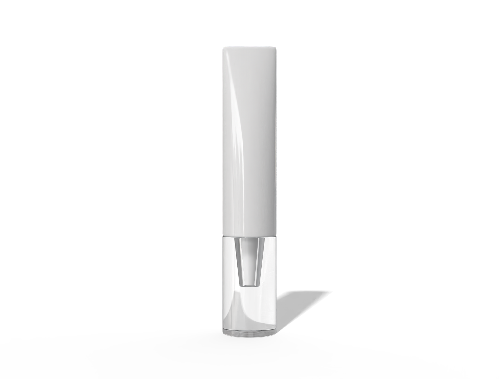 Cosmetic tube — Glossy metal