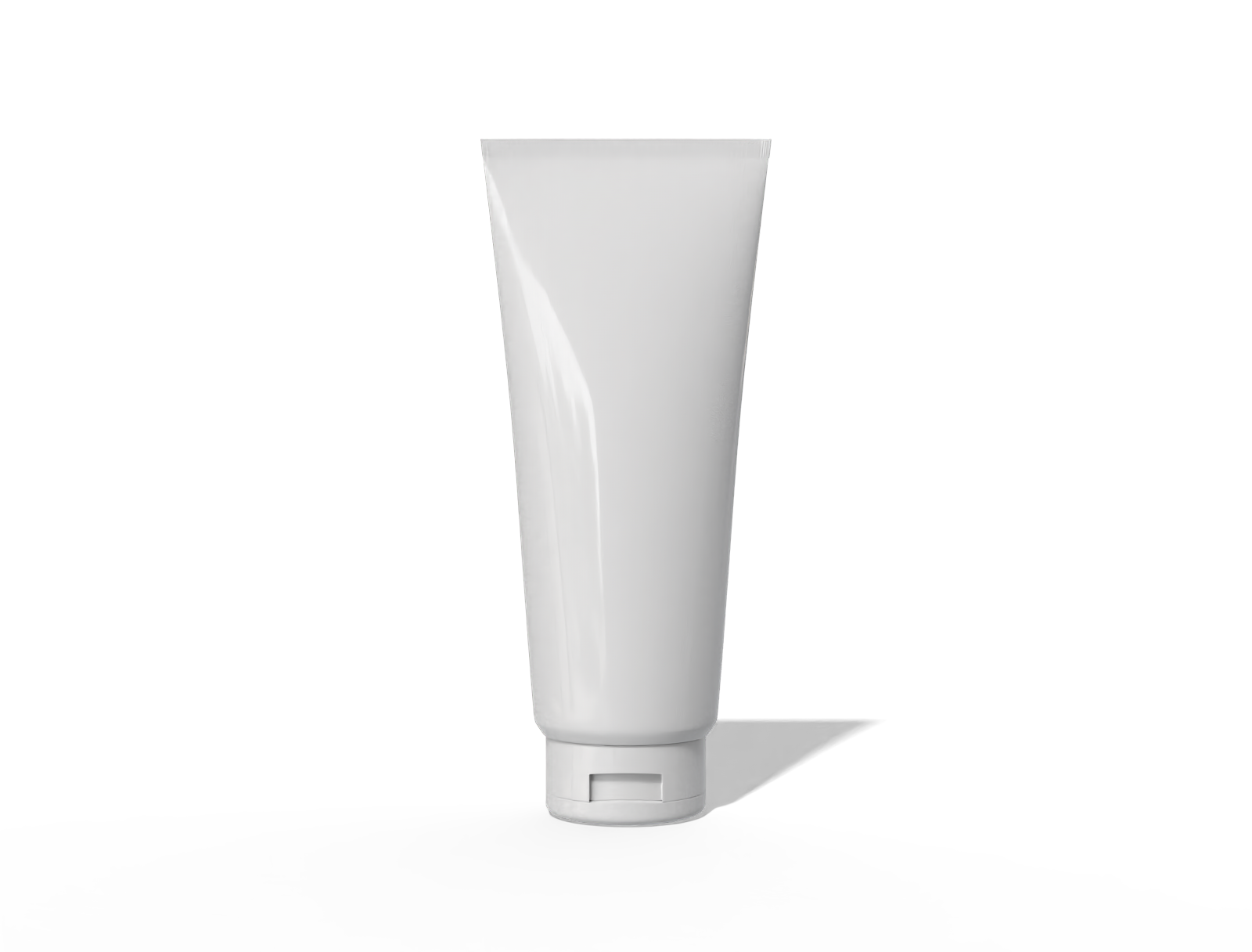100 ml face wash tube — Glossy plastic