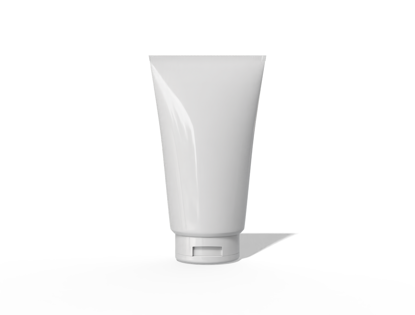 150 ml face wash tube — Glossy plastic