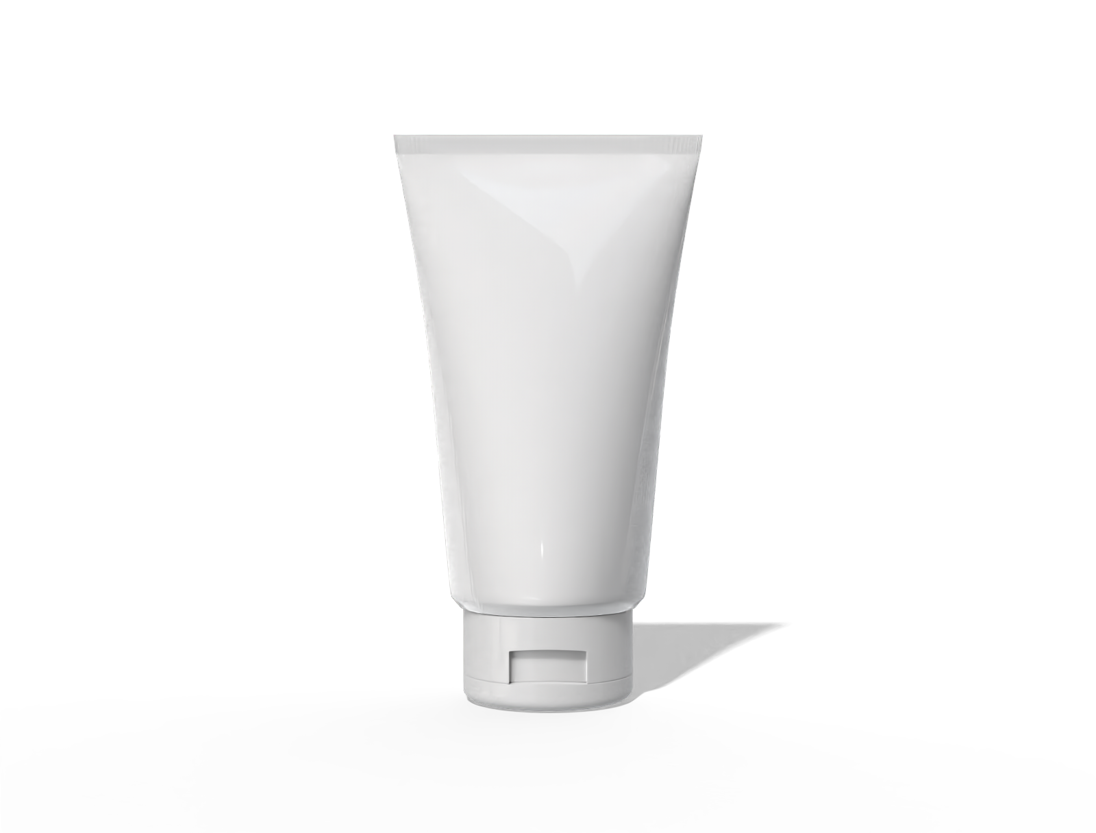 75 ml face wash tube — Glossy plastic