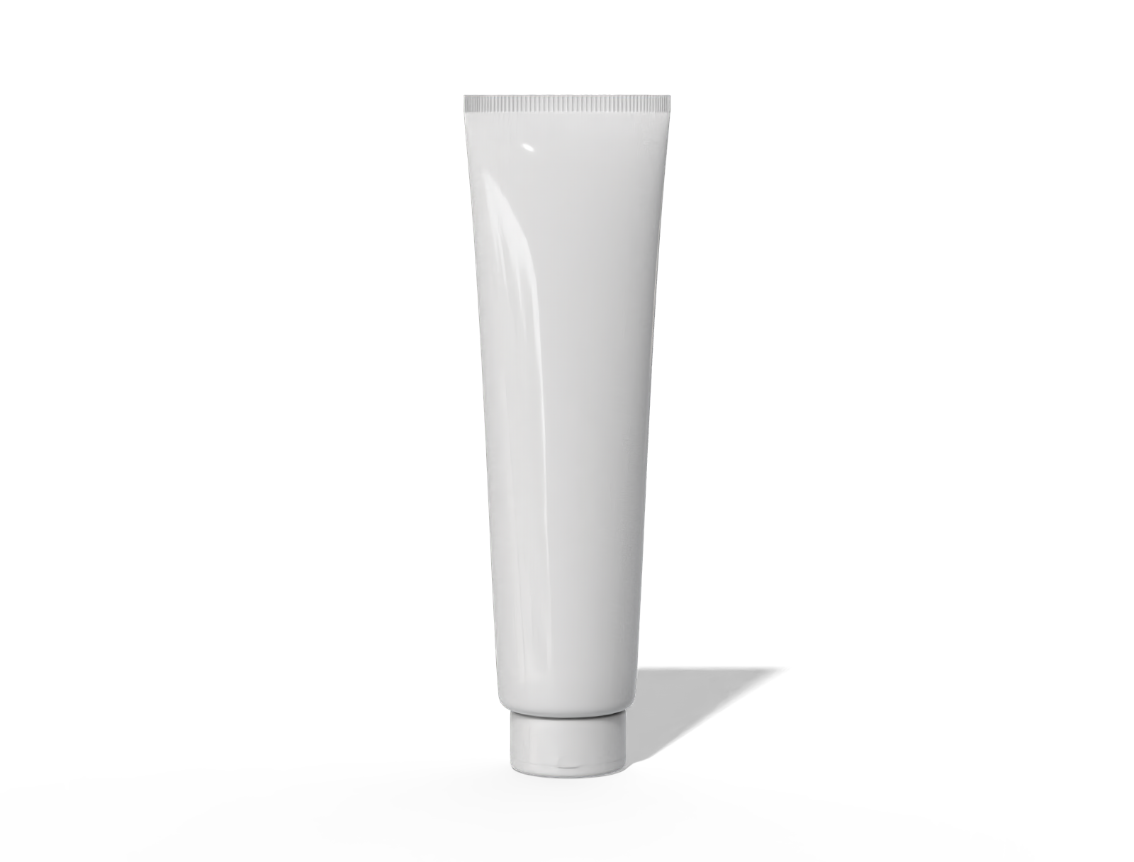 70 ml conditioner tube — Glossy metal