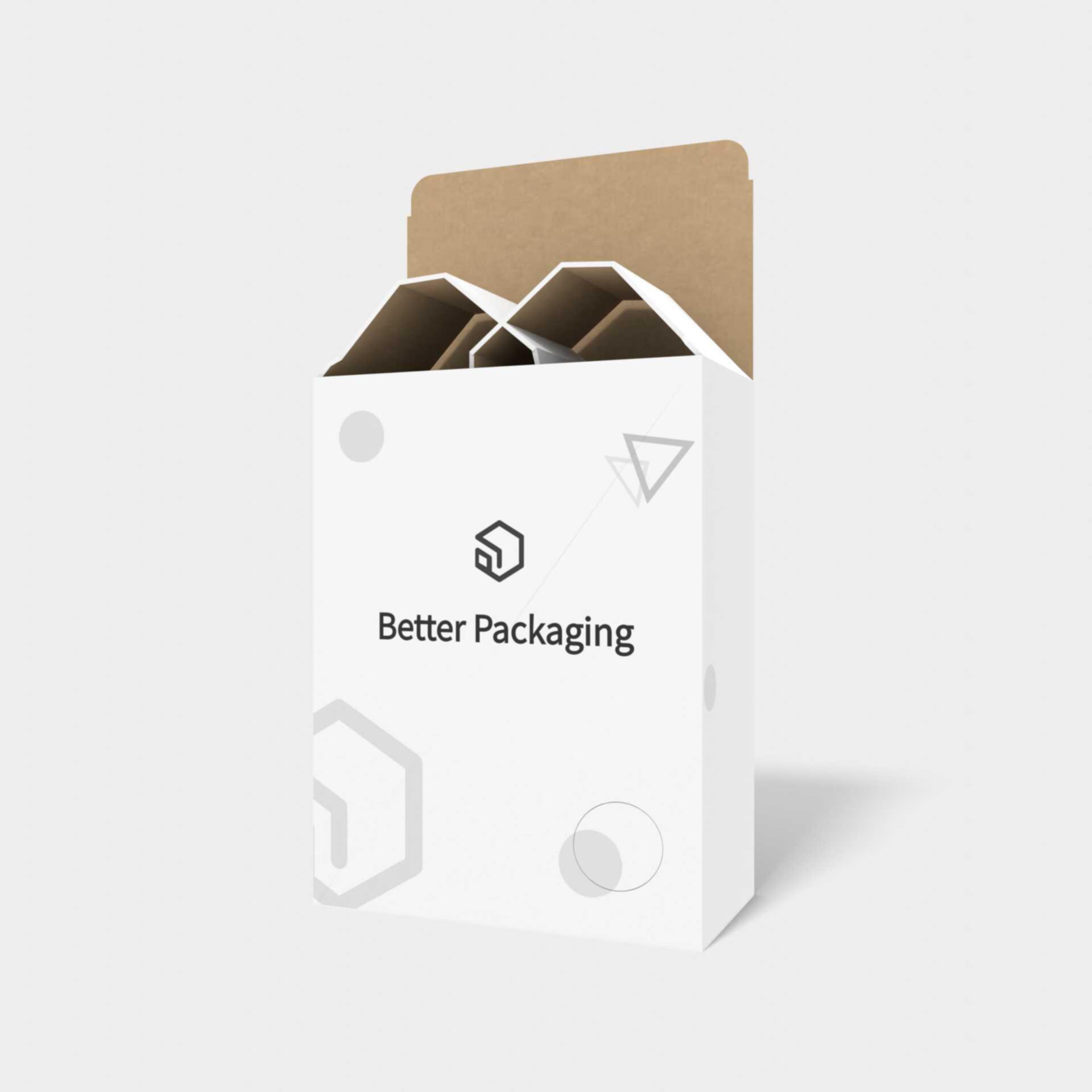 Tuck end box variations buffer inserts auto bottome snap lock boxes — White paperboard