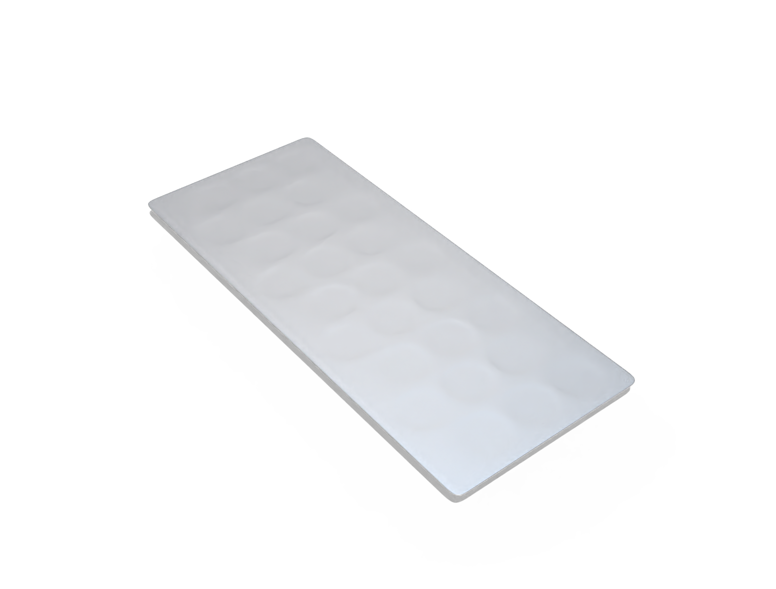 Pill packaging — Clear glossy plastic