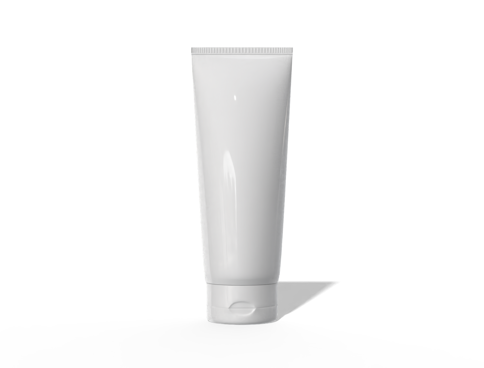 60 g cream tube — Glossy plastic