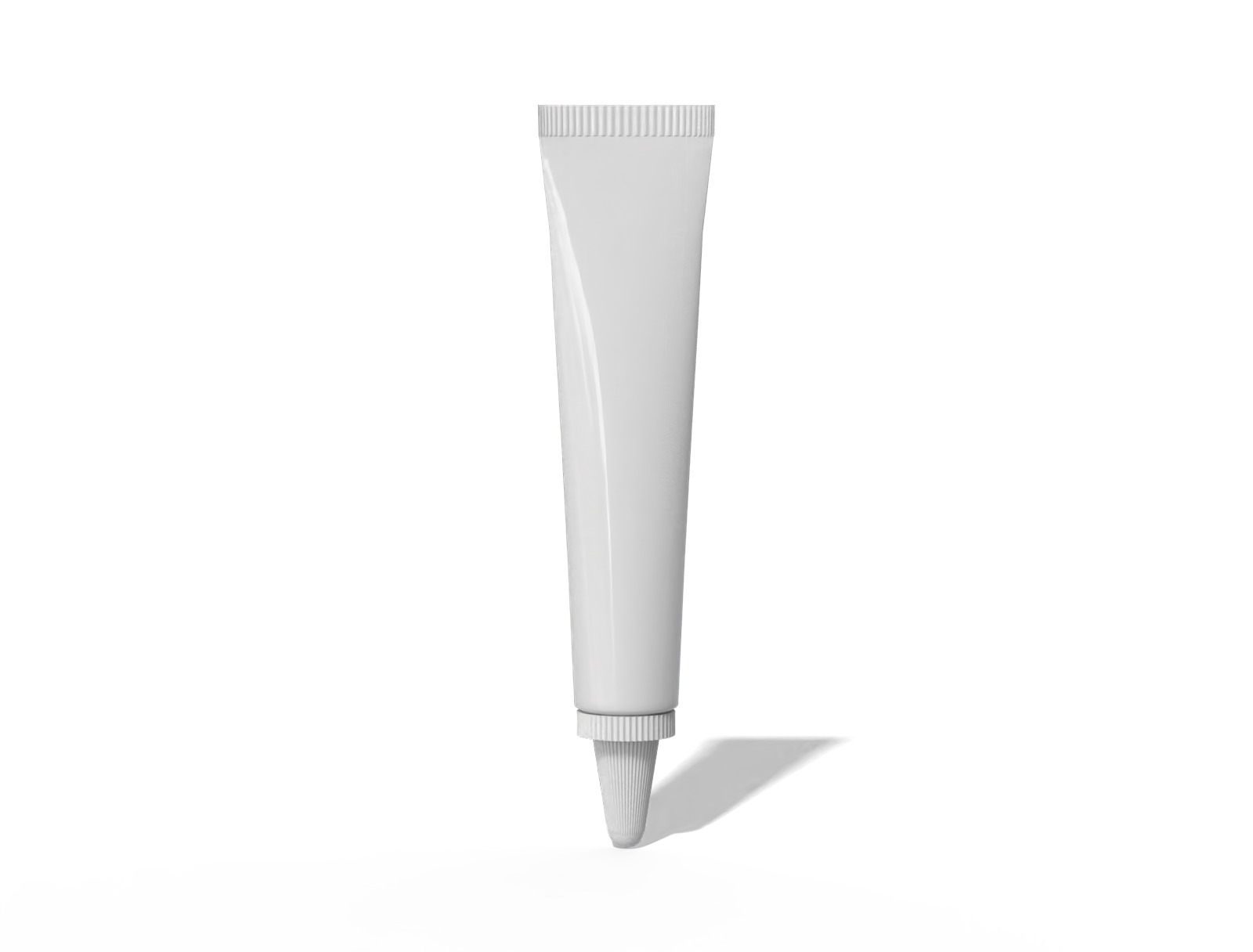 15 g ointment tube — Glossy plastic