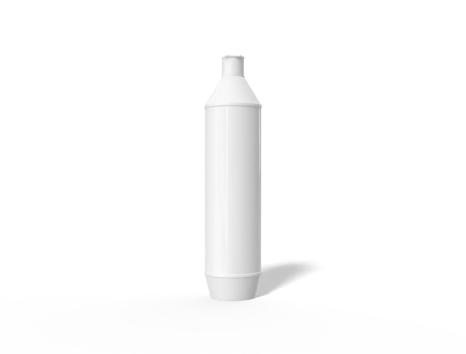 500 ml cleaning plastic bottle — Glossy plastic