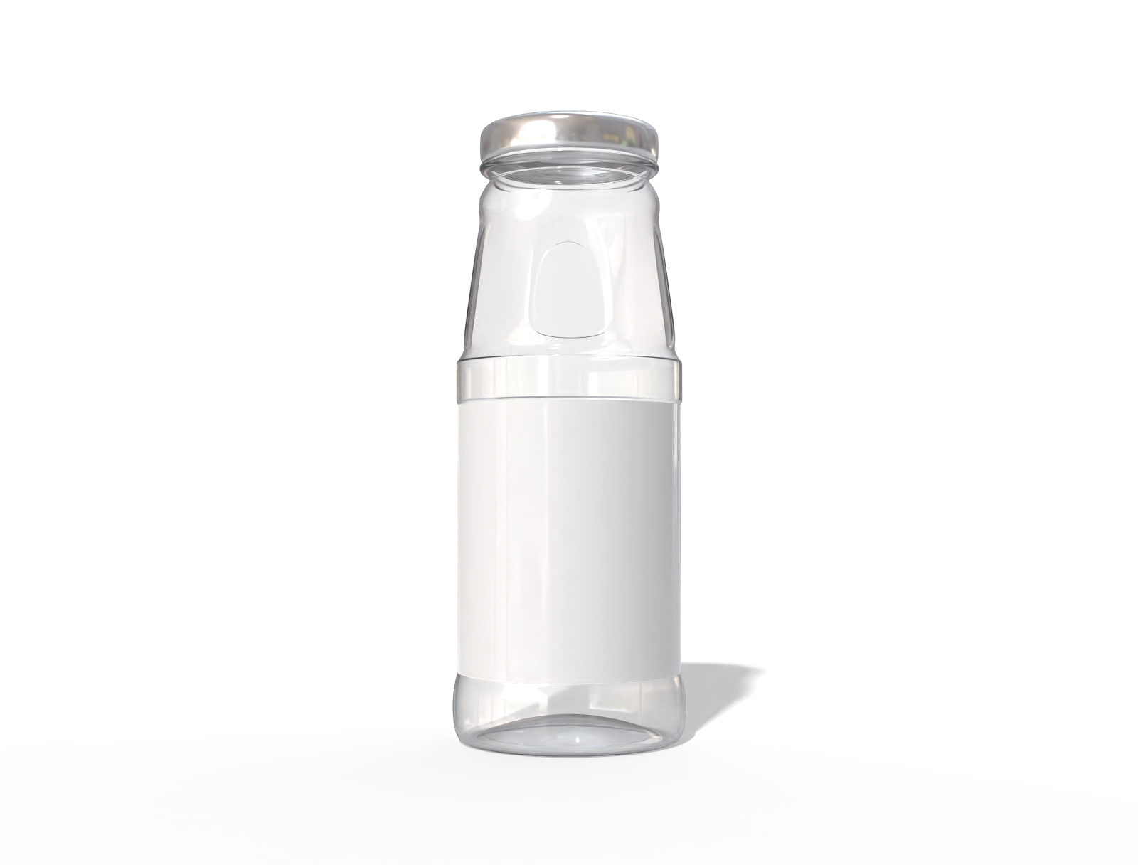 340 ml glass drink bottle — Glossy glass