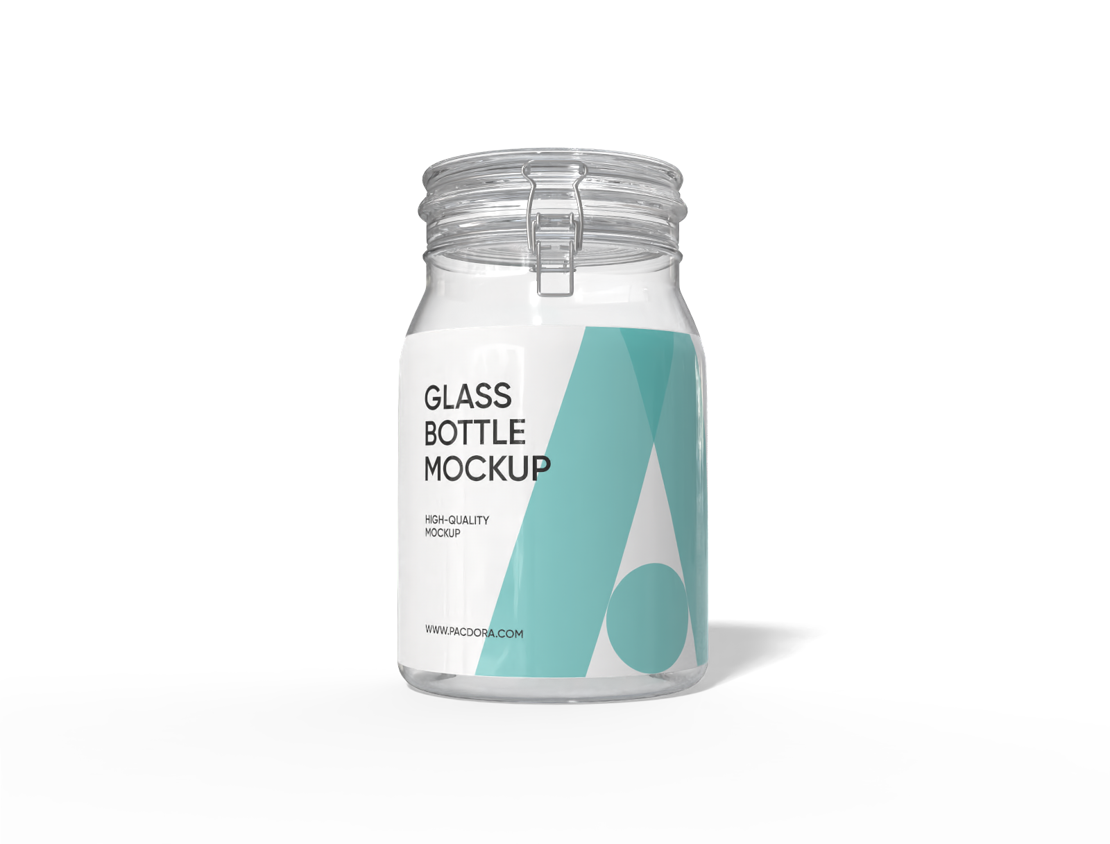2500 ml glass fruit canning bottle — Glossy glass