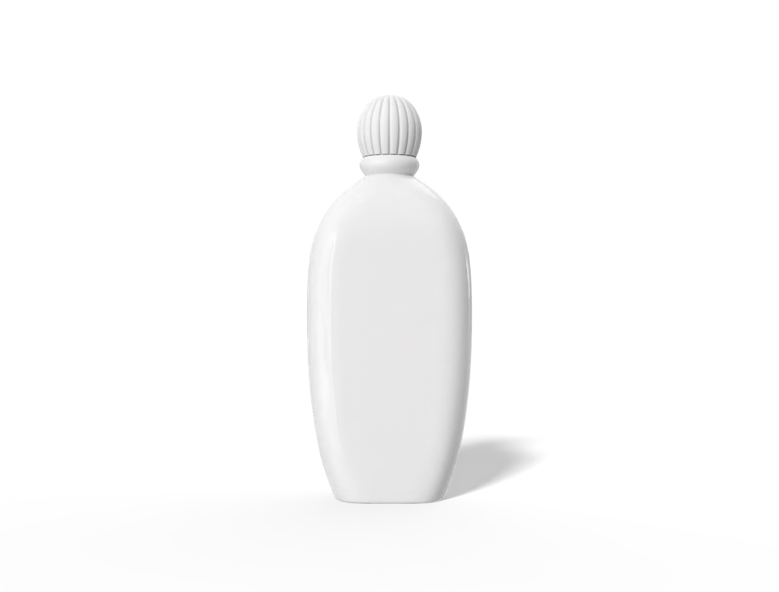 500 ml cleaning plastic bottle — Glossy plastic