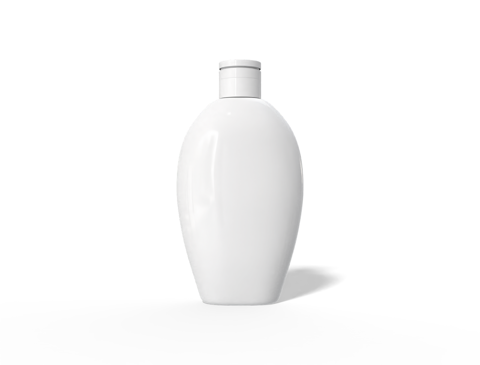 10 × 5 × 11 cleaning plastic bottle — Glossy plastic