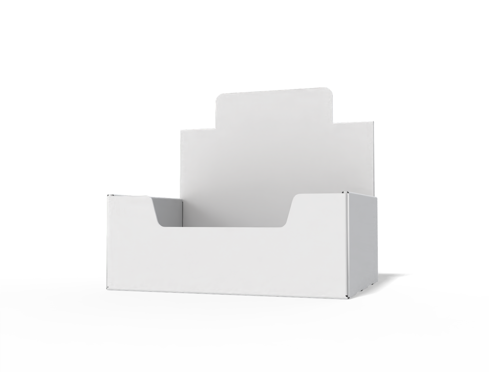 Medicine display box — White paperboard