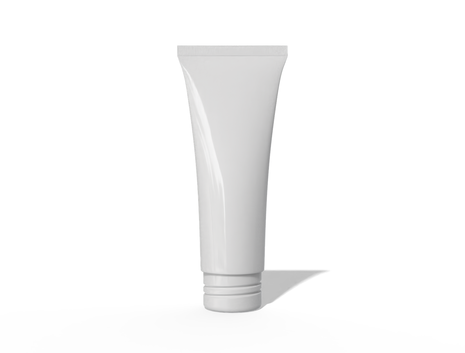 100 ml hand cream tube — Glossy plastic