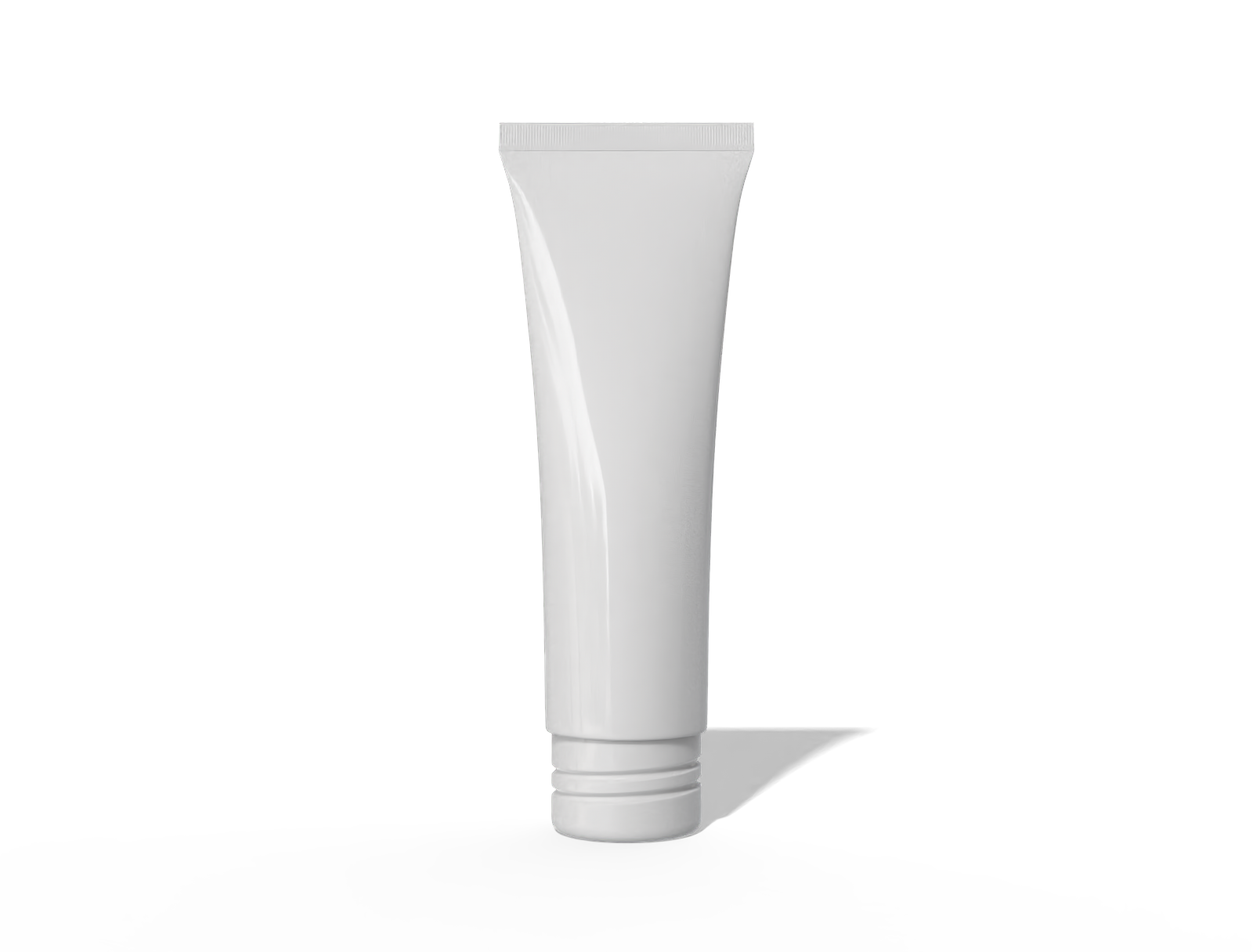 75 ml hand cream tube — Glossy plastic