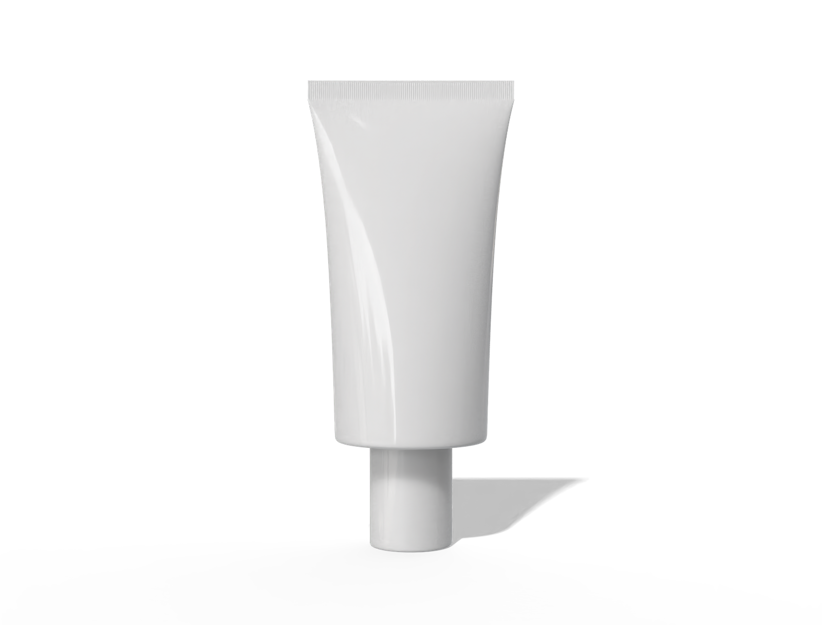 45 ml cosmetic tube — Glossy plastic