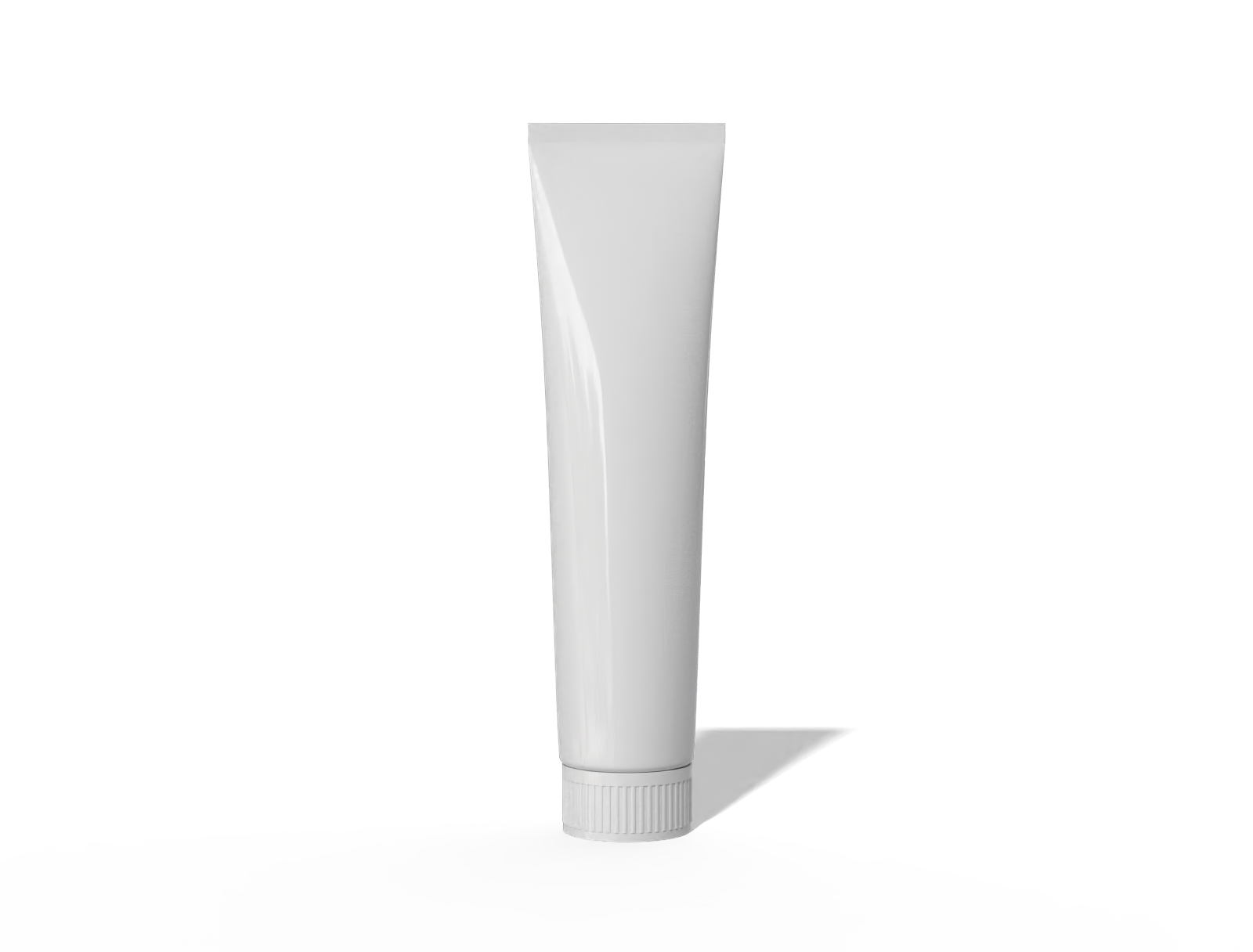180 ml toothpaste tube — Glossy plastic
