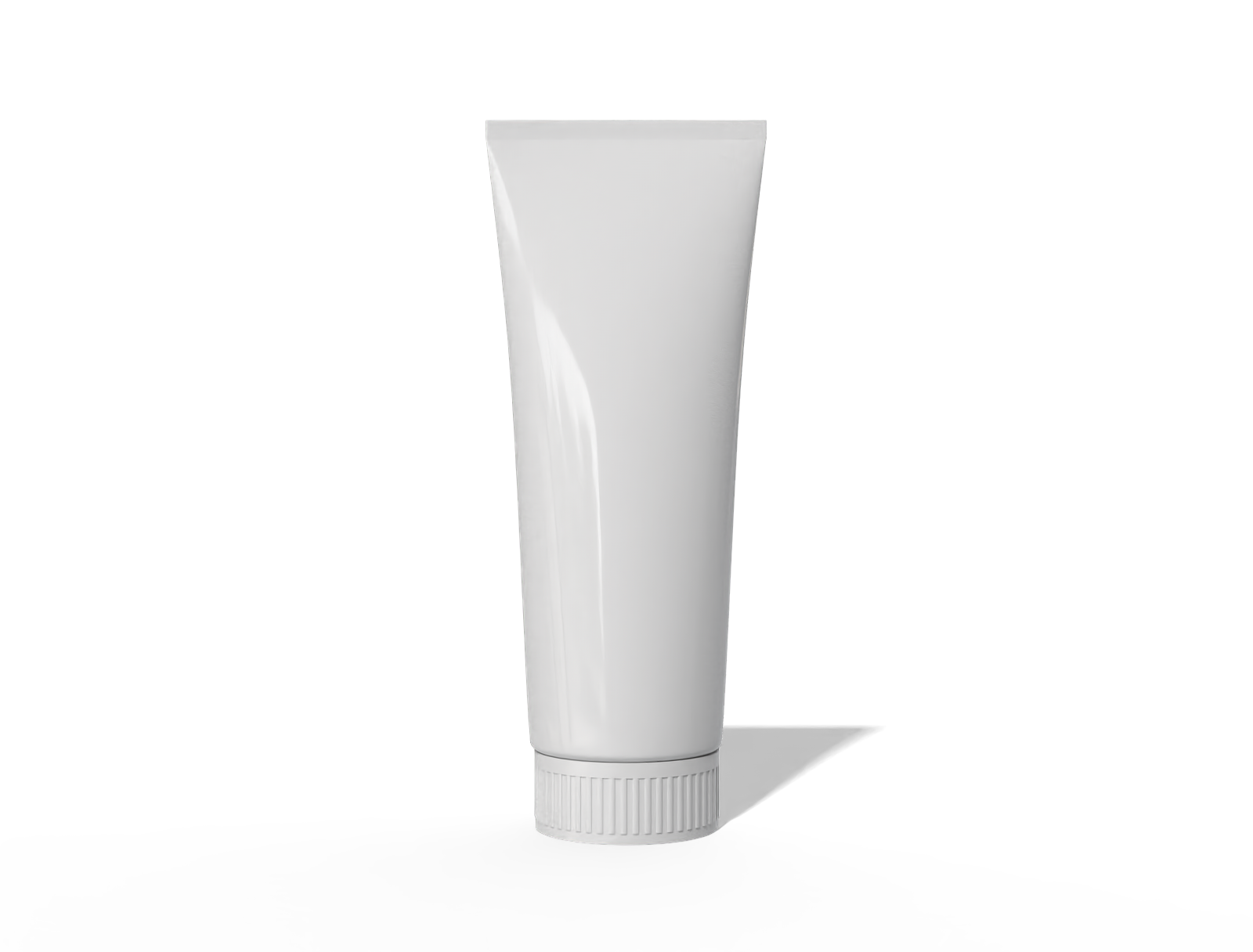 180 ml toothpaste tube — Glossy plastic