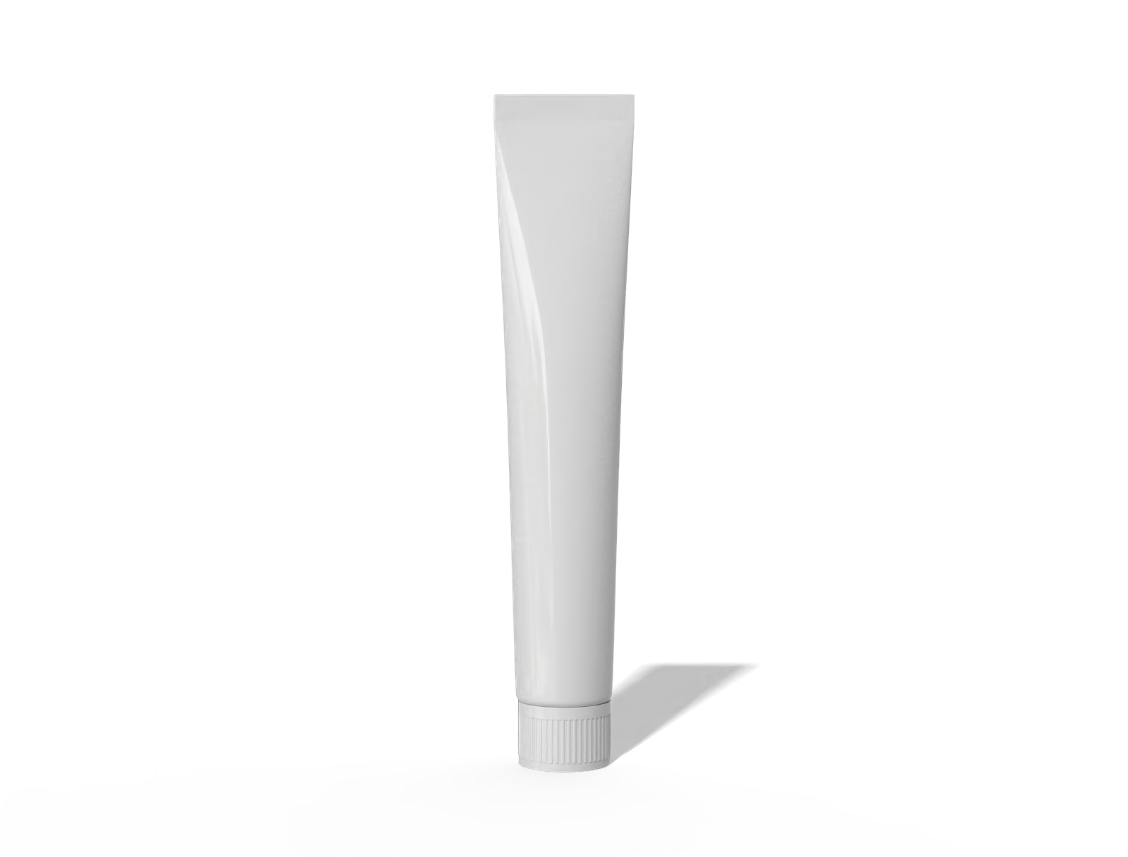 180 ml toothpaste tube — Glossy plastic