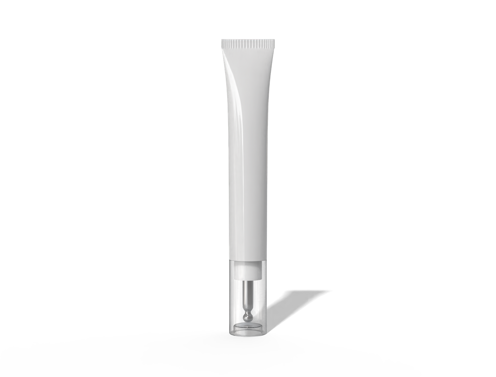 20 g metal eye cream tube — Glossy metal